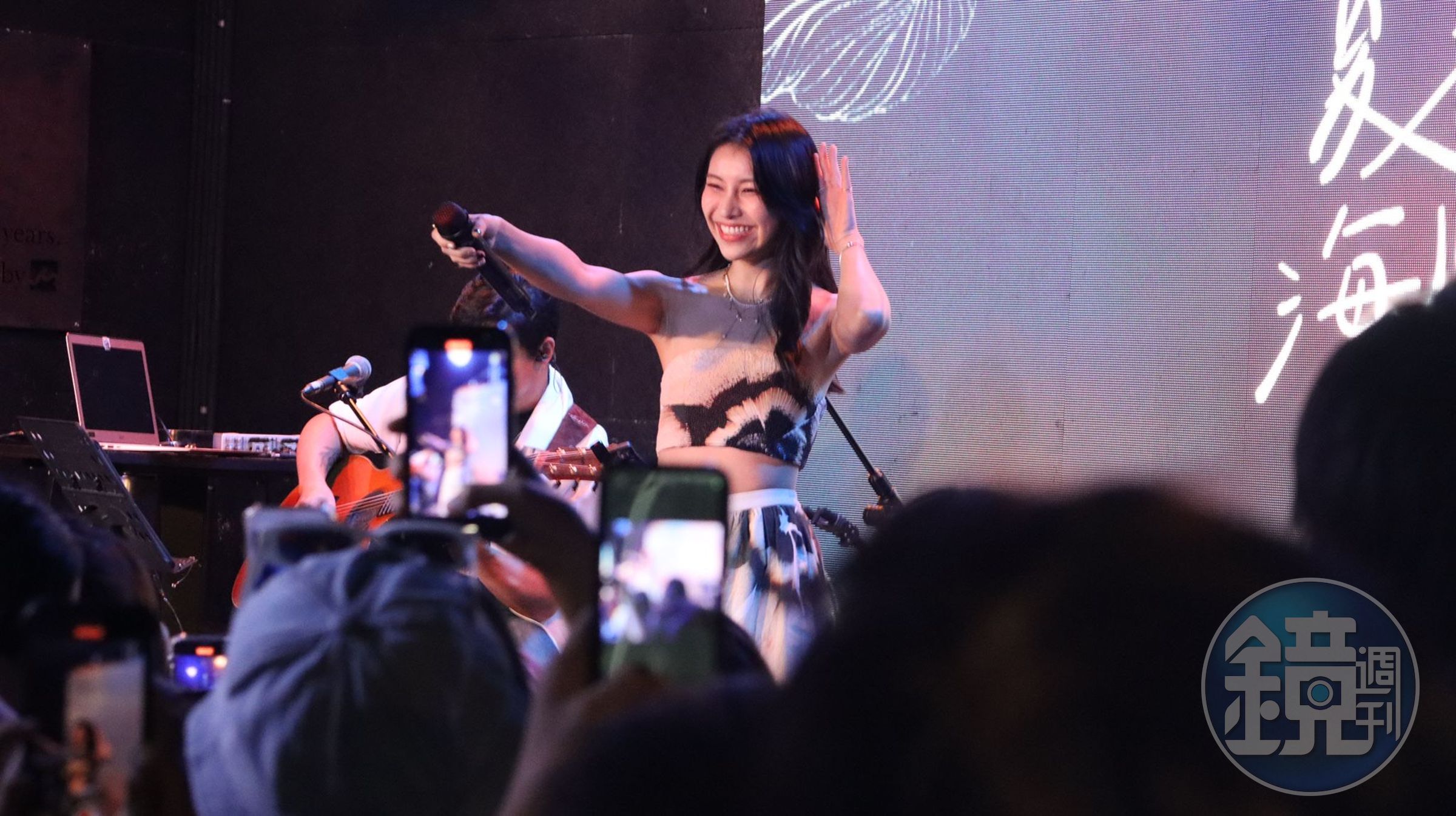 睽違3年,采子ㄧ連舉辦2場《夏夜吻著海風和你 采子生日音樂會》。(浩翰宇宙無限工作室提供)