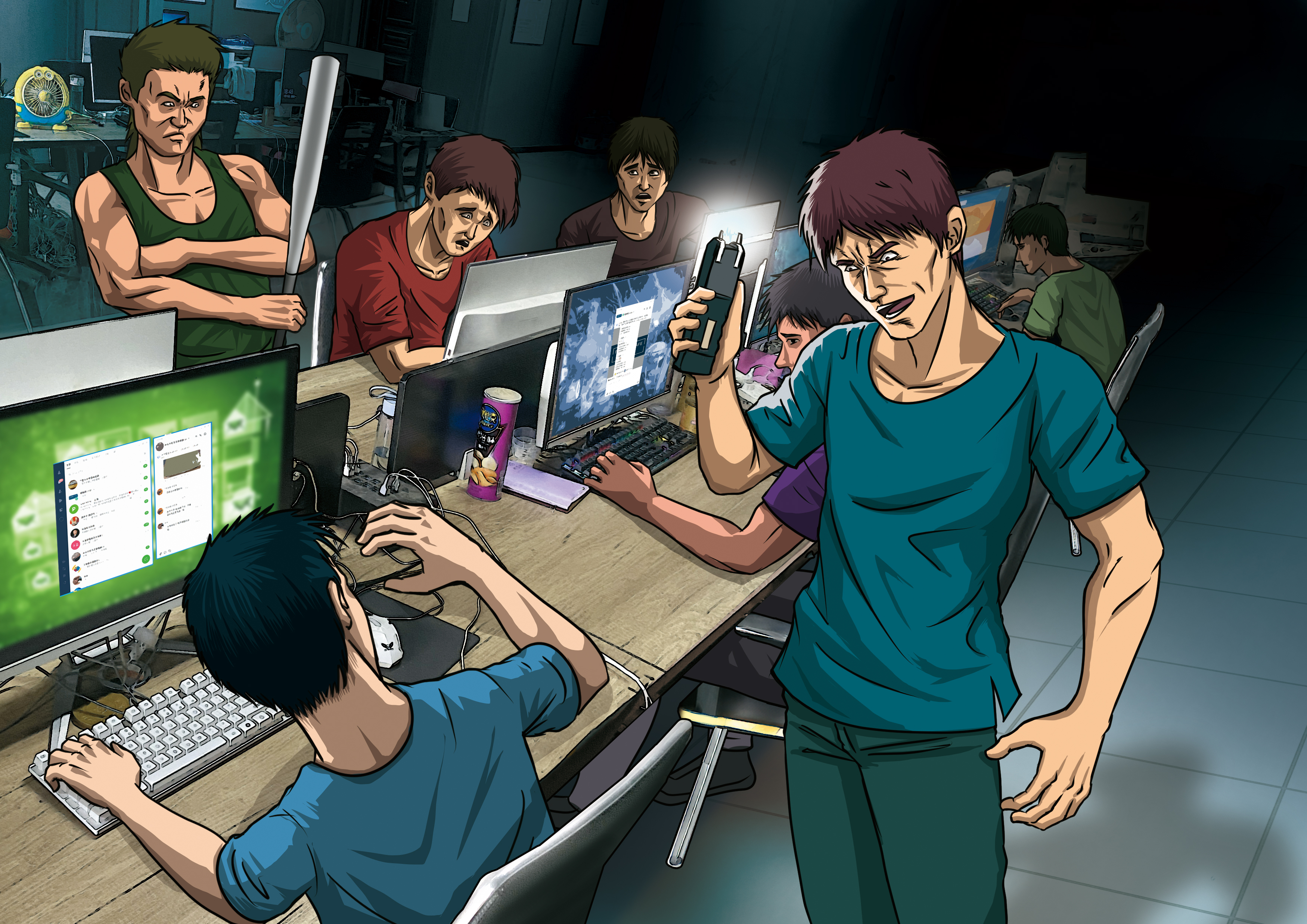 多名台灣人被騙到緬甸囚禁，從事詐騙，若業績不佳，還會遭幹部凌虐。