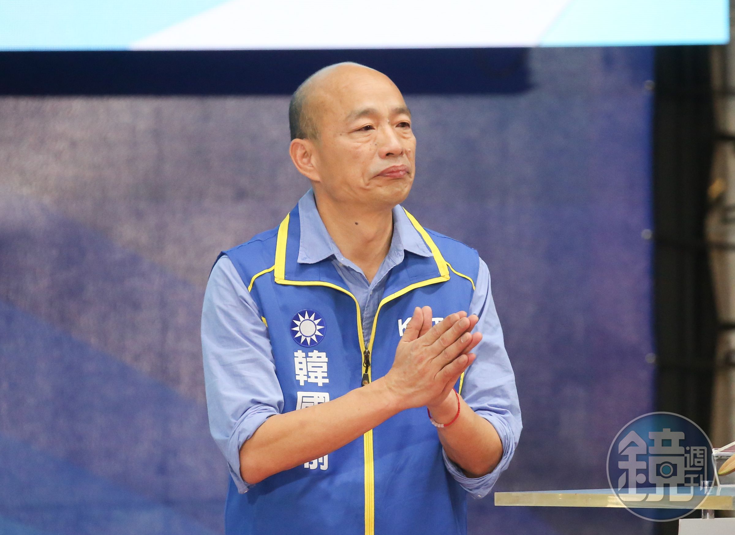 邱復生要求黨中央將前高雄市長韓國瑜（圖）列入不分區立委名單第一位。（本刊資料照）