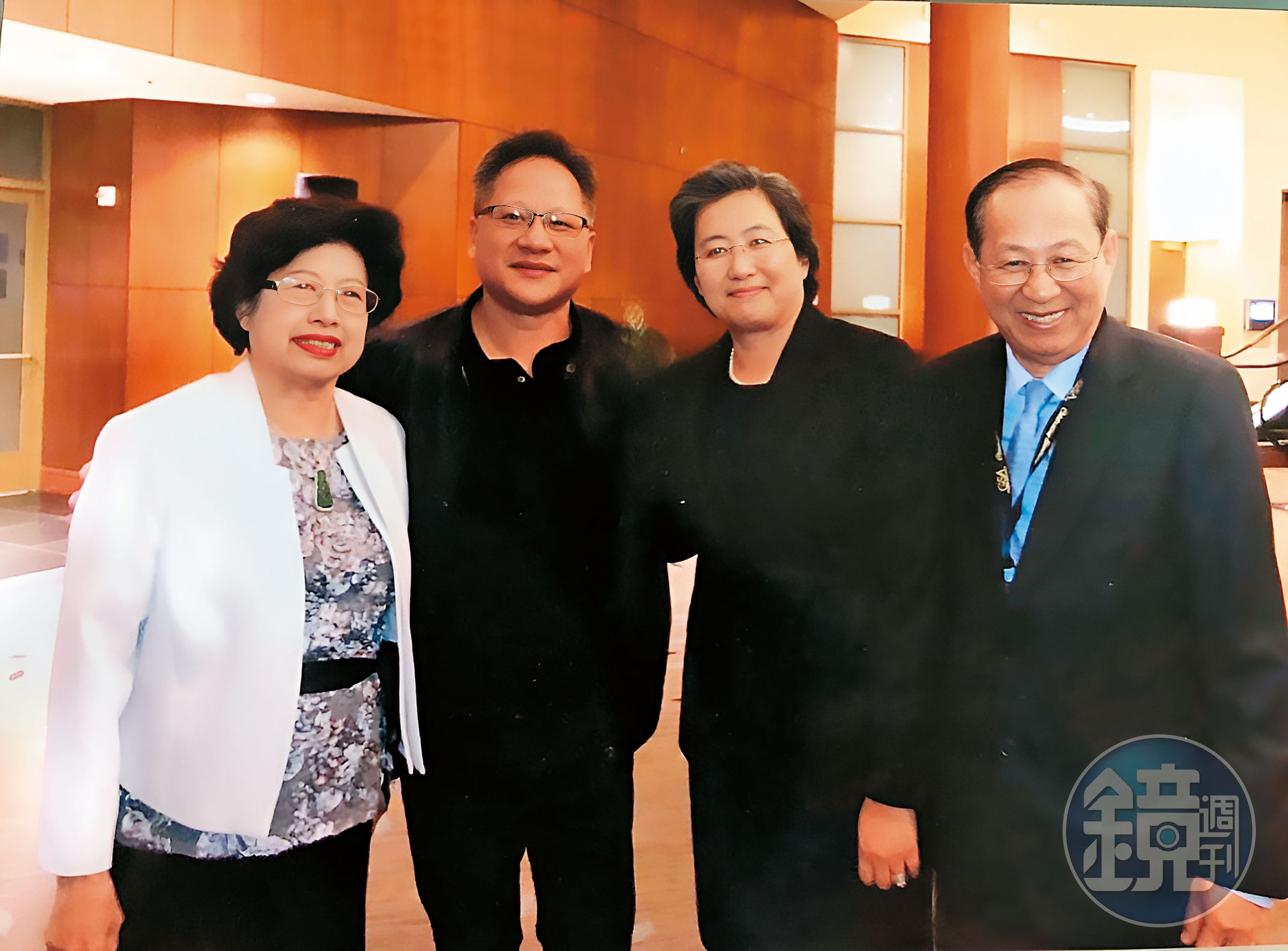 蘇姿丰母親羅淑雅娘家出了2位科技巨擘,父親蘇春槐看好女兒與黃仁勳將在AI發展為人類帶來貢獻。(翻攝中華新聞雲)
