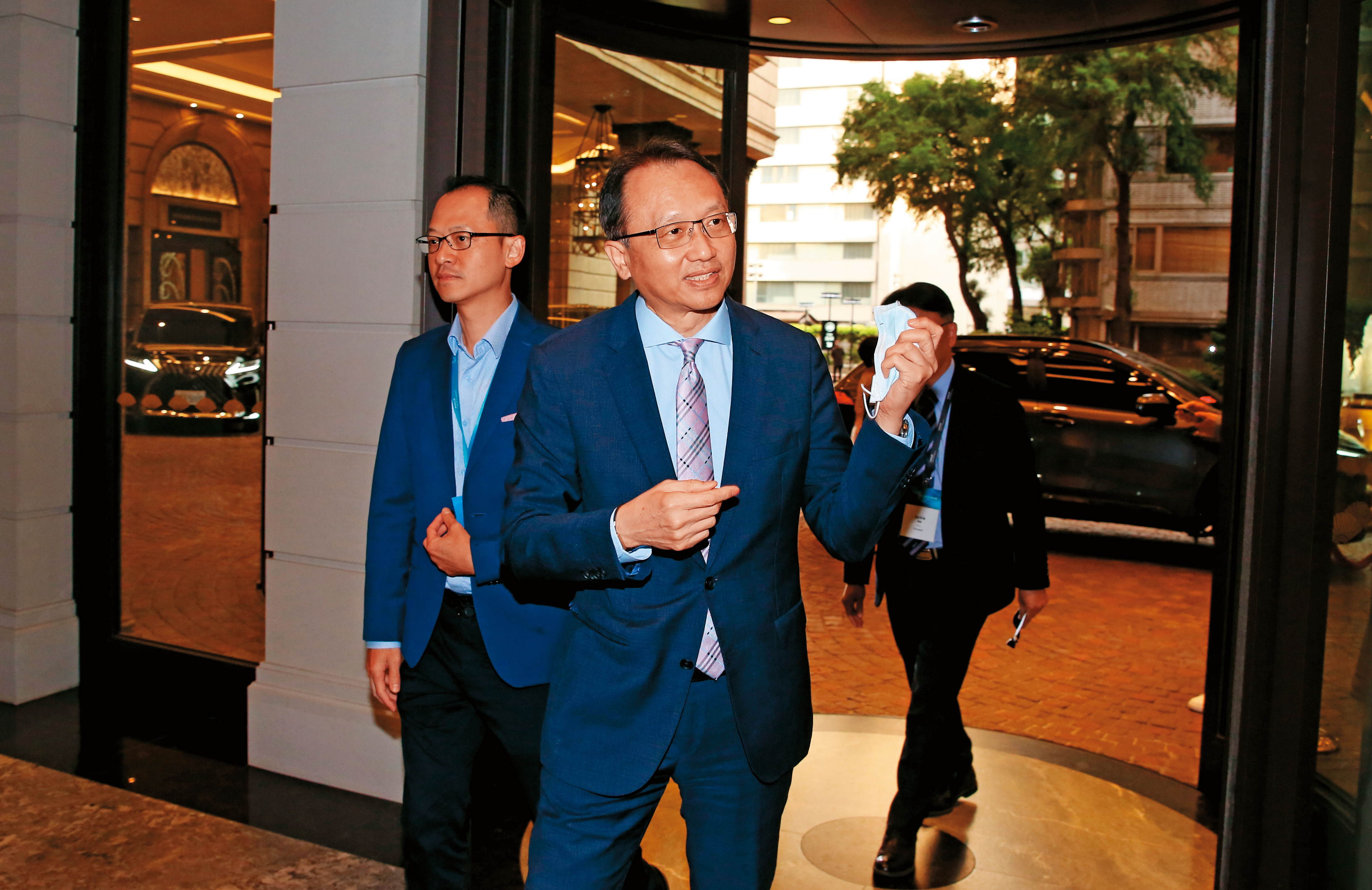 蘇姿丰宴請台灣科技業的大老闆，宏碁董事長陳俊聖親自出席力挺。