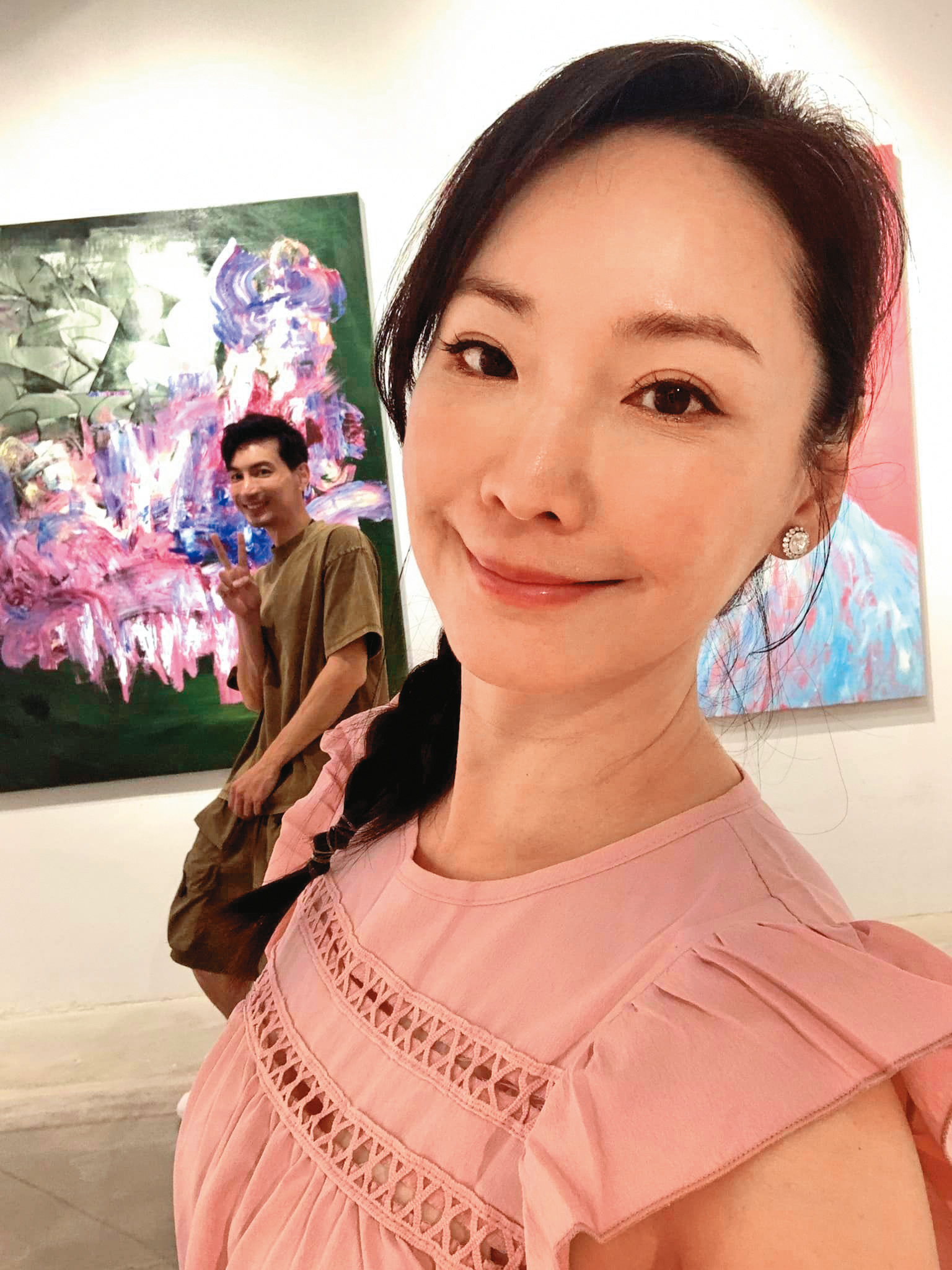 王俐人曾有一次愛情與事業兩頭空。（王俐人臉書）