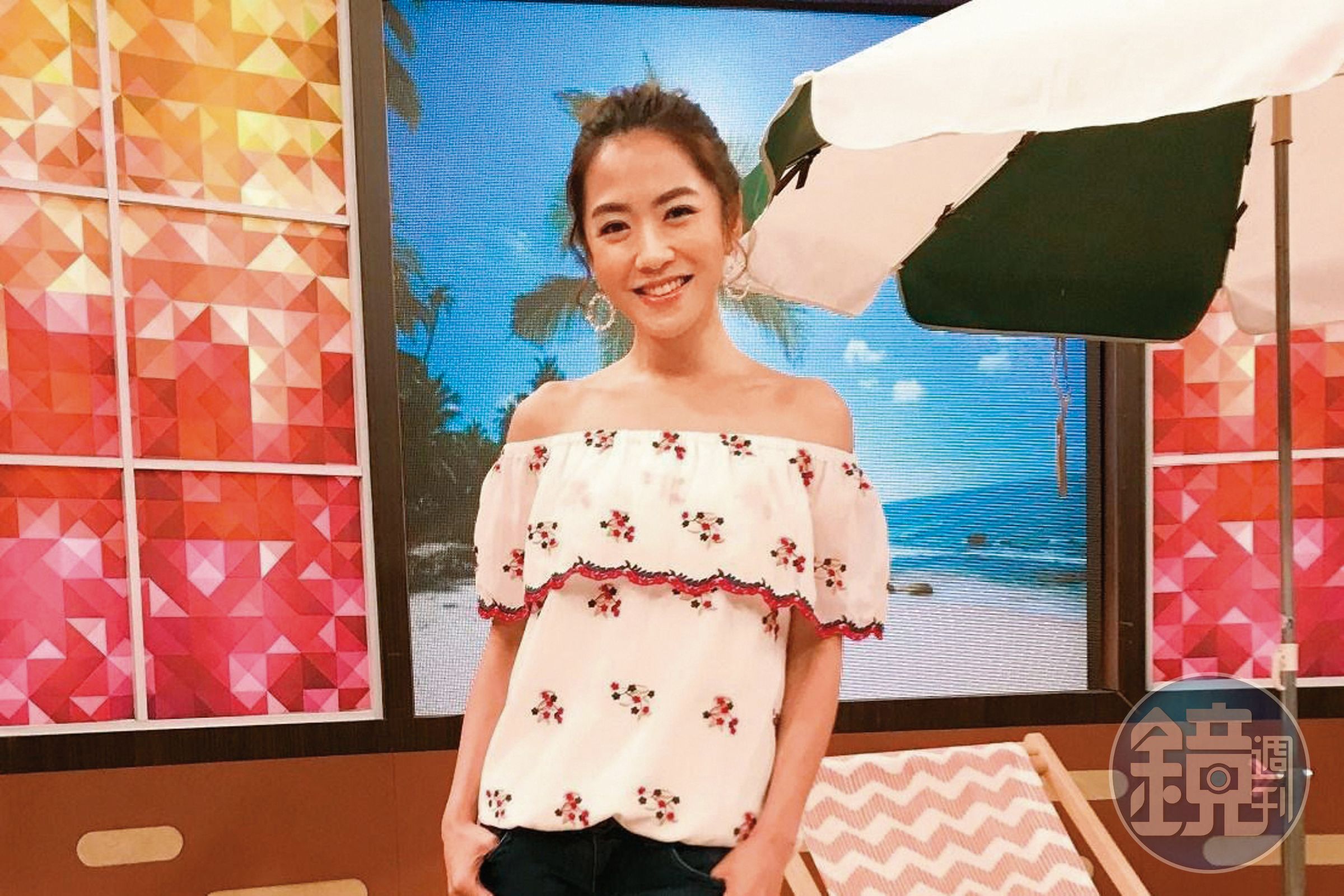楊千霈曾與餐飲集團老闆論及婚嫁但後來分手。（衛視中文台提供）