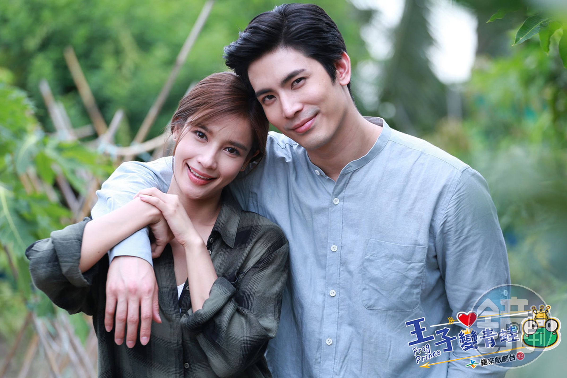 Son(右)與Vill多次合作演情侶,兩人在泰版《王子變青蛙》再次延續螢幕情侶緣分。(緯來戲劇台提供)