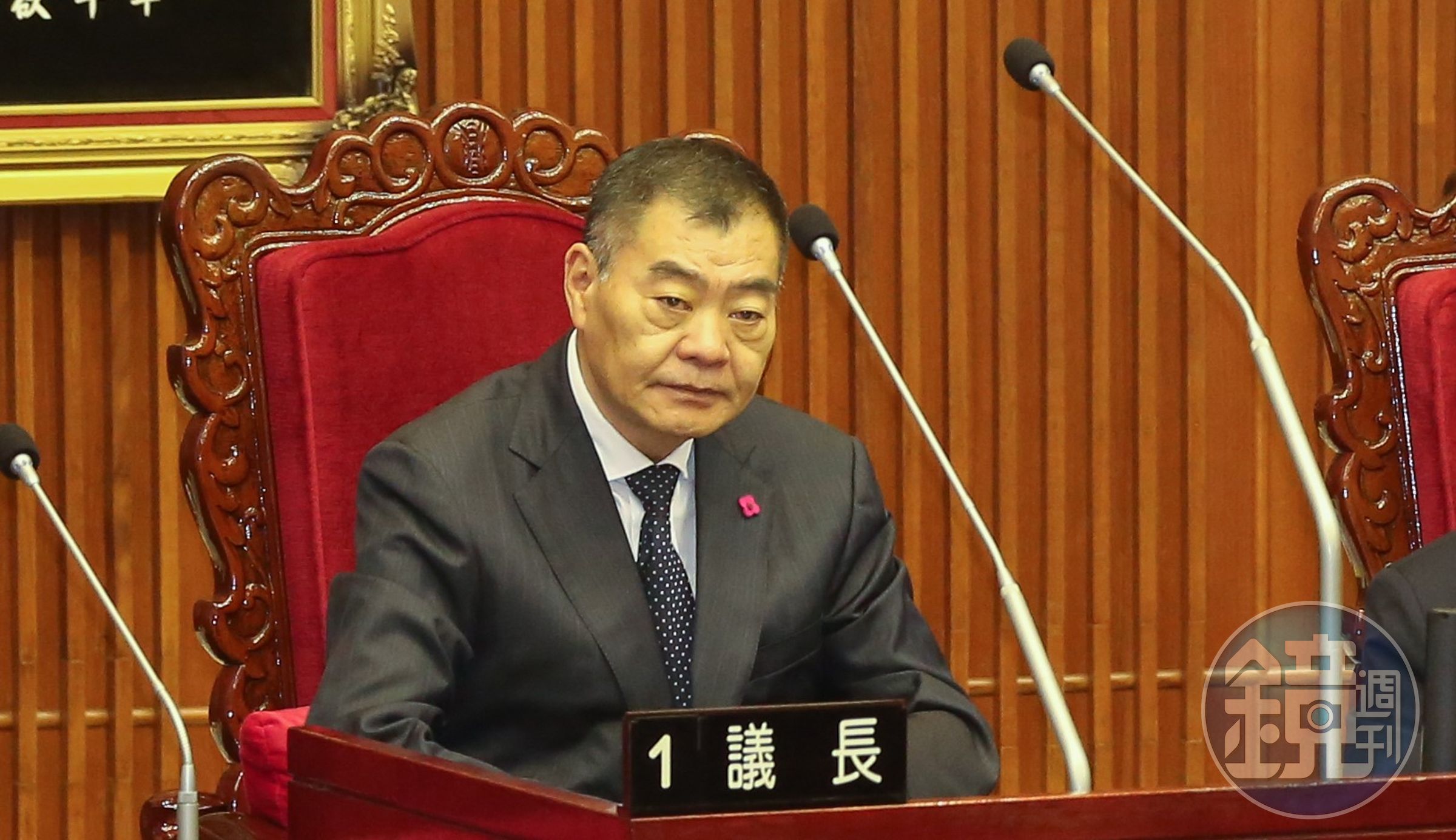 前議長陳錦祥傳出遭債權人持本票向法院聲請強制執行,他在大安區一處房產遭到法拍。(本刊資料照)