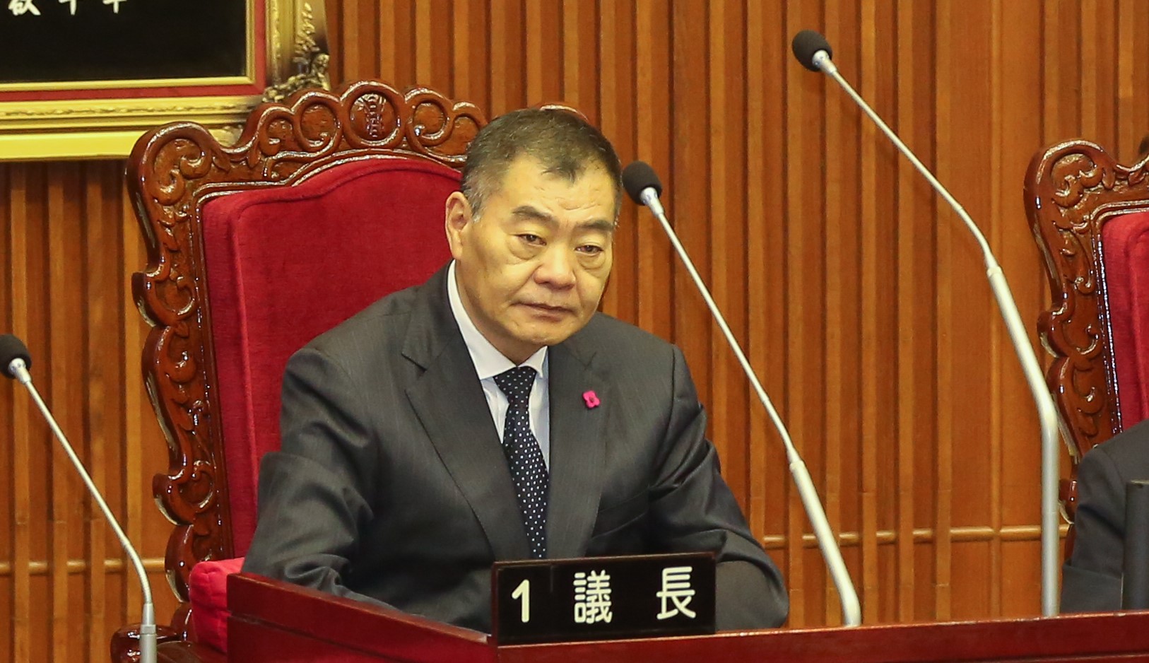 前議長陳錦祥傳出遭債權人持本票向法院聲請強制執行，他在大安區一處房產遭到法拍。（本刊資料照）