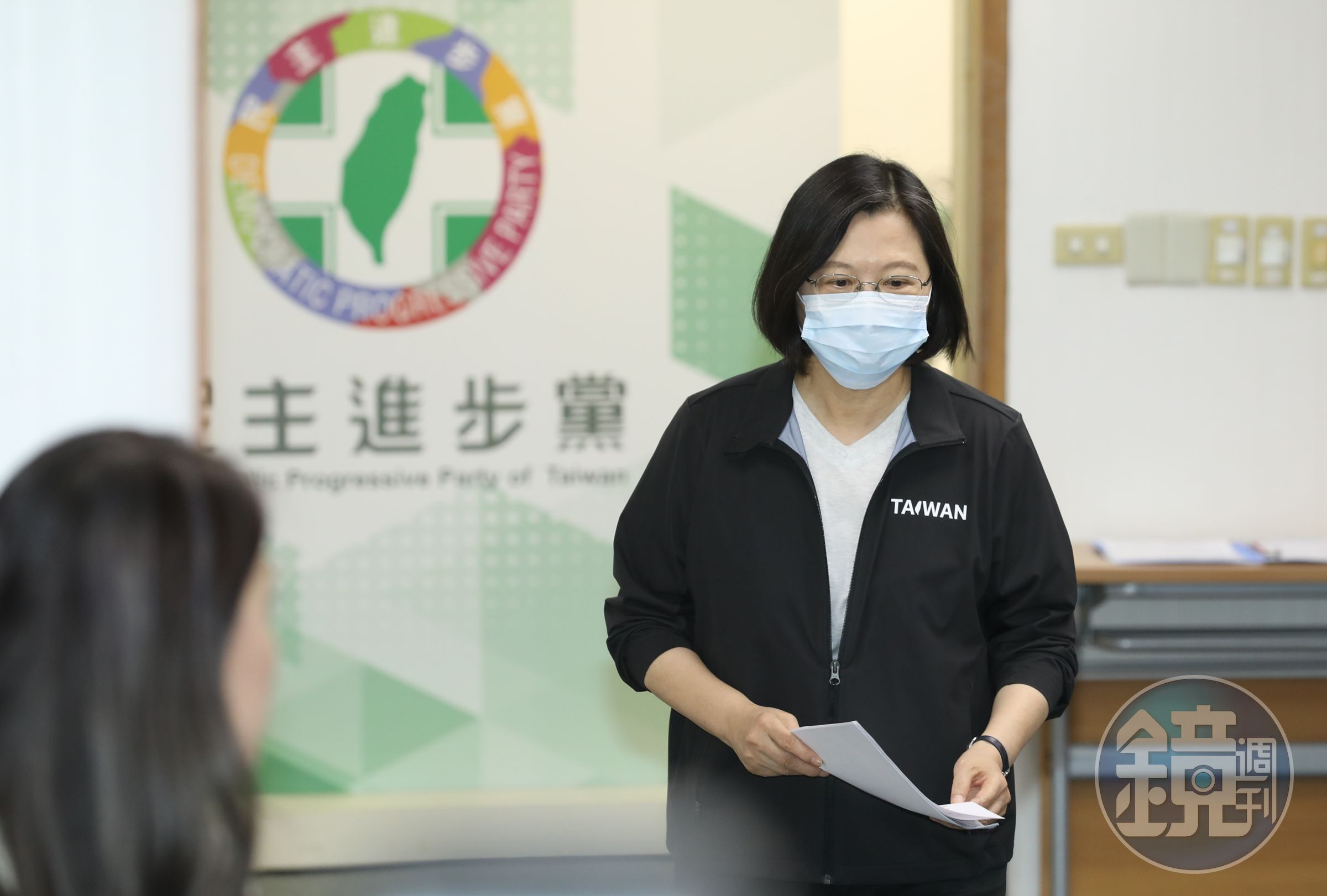 總統蔡英文確診取消行程,發文感謝社會關心。(本刊資料照)
