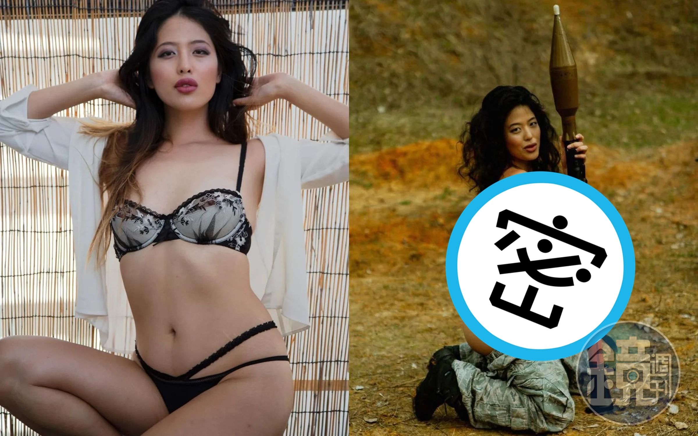 孔凡佩前往烏克蘭投身志工行列,提供士兵情感服務。(翻攝IG@modeltechie)