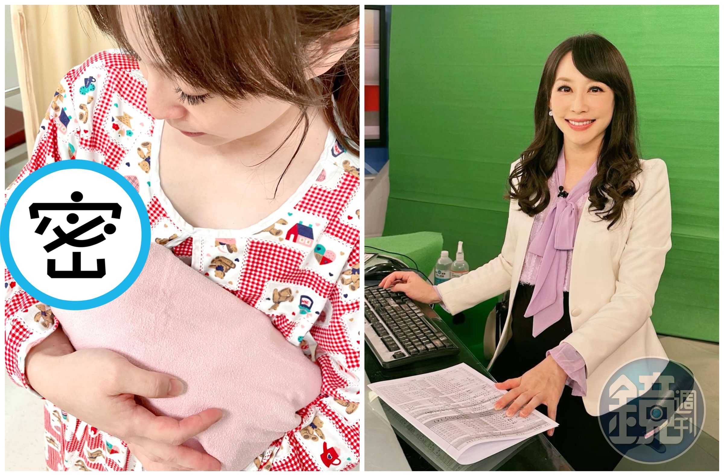 吳宇舒產後曬出與女兒Ellie的照片。（翻攝吳宇舒臉書）