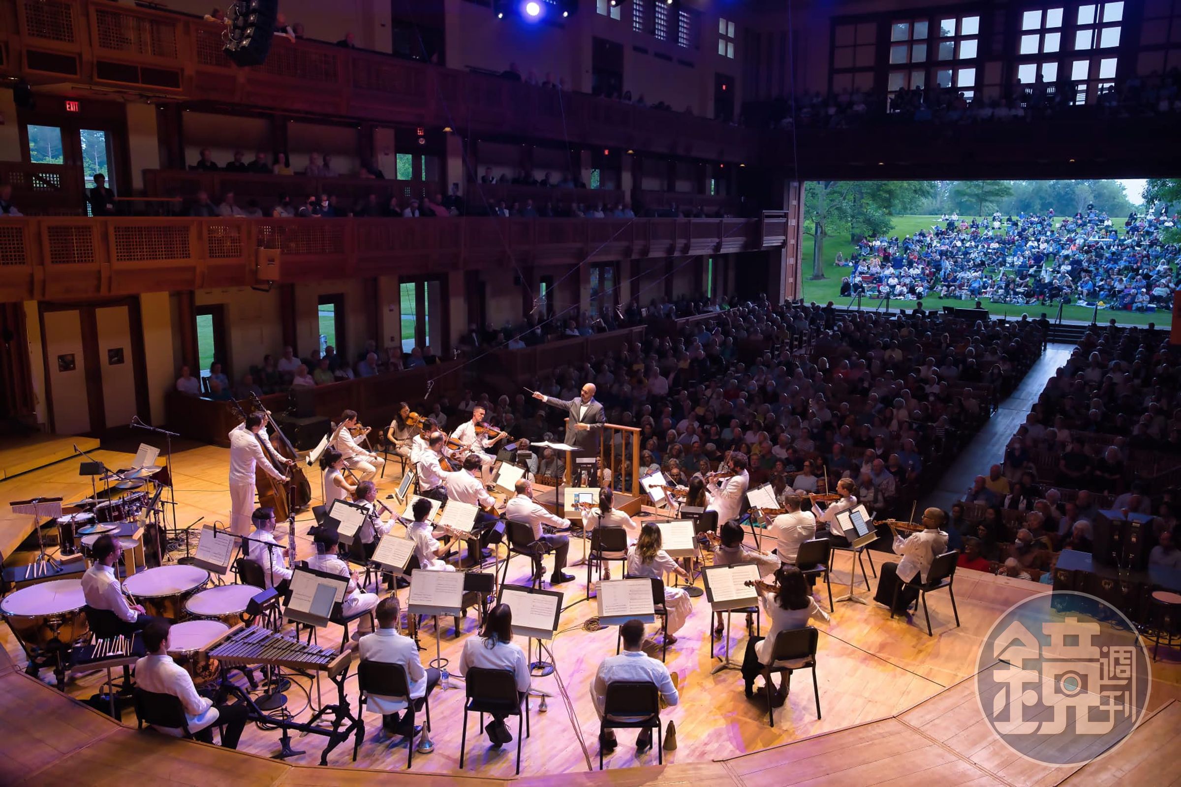 美國譚格塢音樂節。（翻攝自Tanglewood Music Festival官方Facebook）