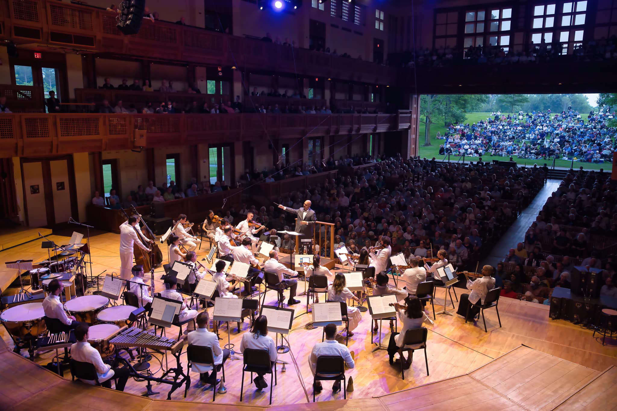 美國譚格塢音樂節。（翻攝自Tanglewood Music Festival官方Facebook）
