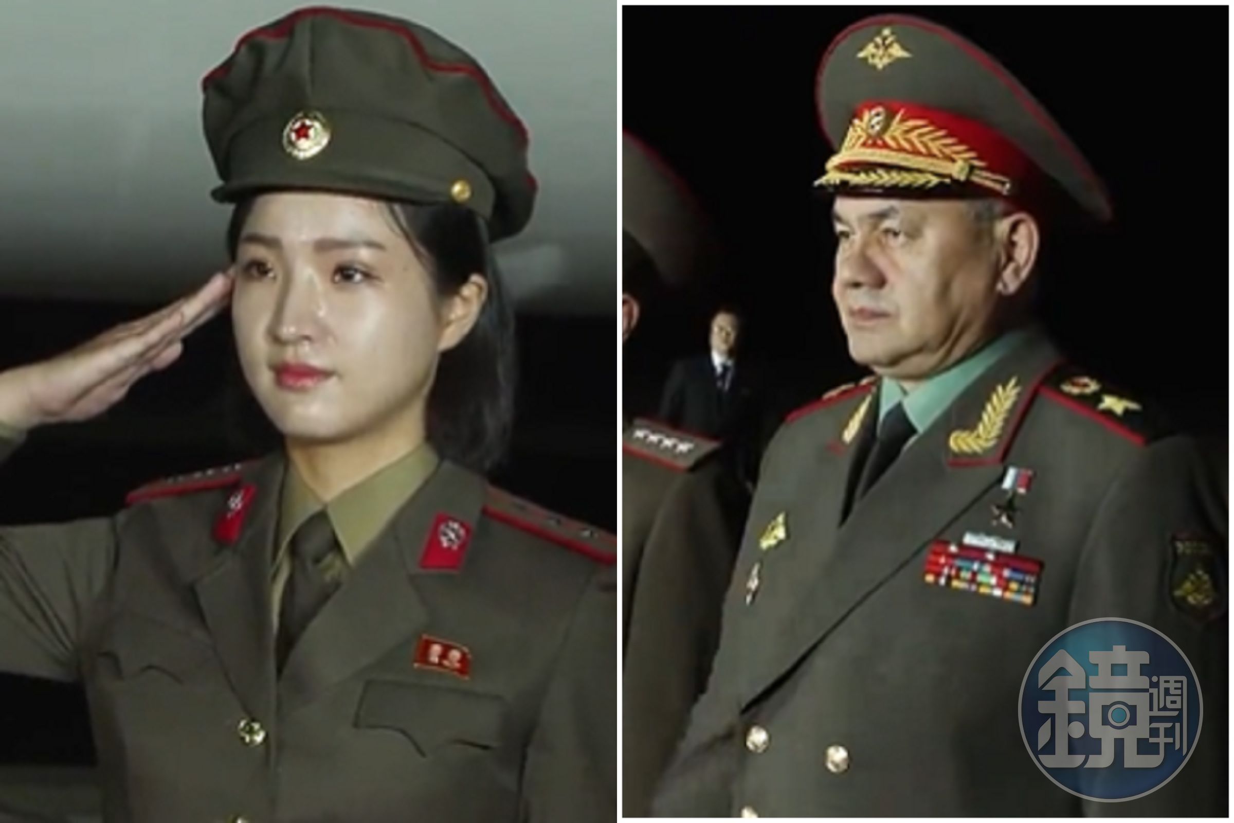 金正恩很懂!派正妹軍官迎接俄防長,引網遐想狂猜「美人計獻身?」。(翻自推特)