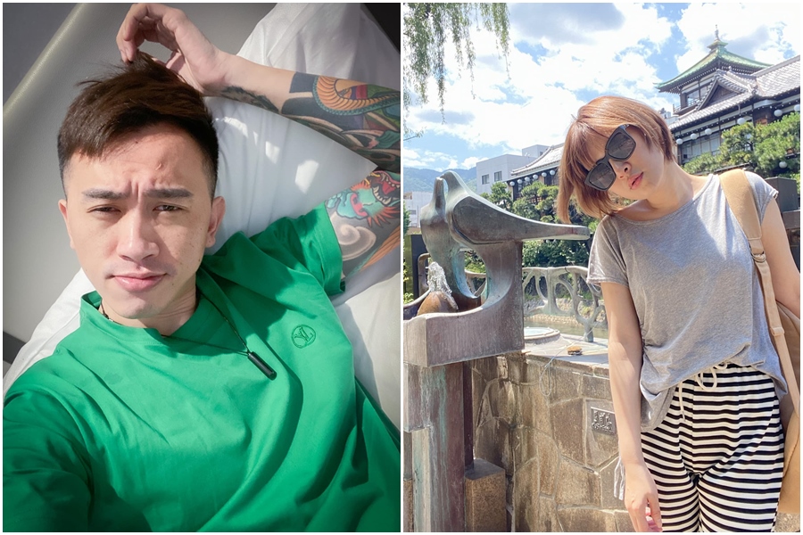 網紅刺青師彫博（左圖）控保母虐嬰案情大逆轉，陳沂（右圖）分析彫博po文的3大重點。（翻攝自彫博、陳沂臉書）