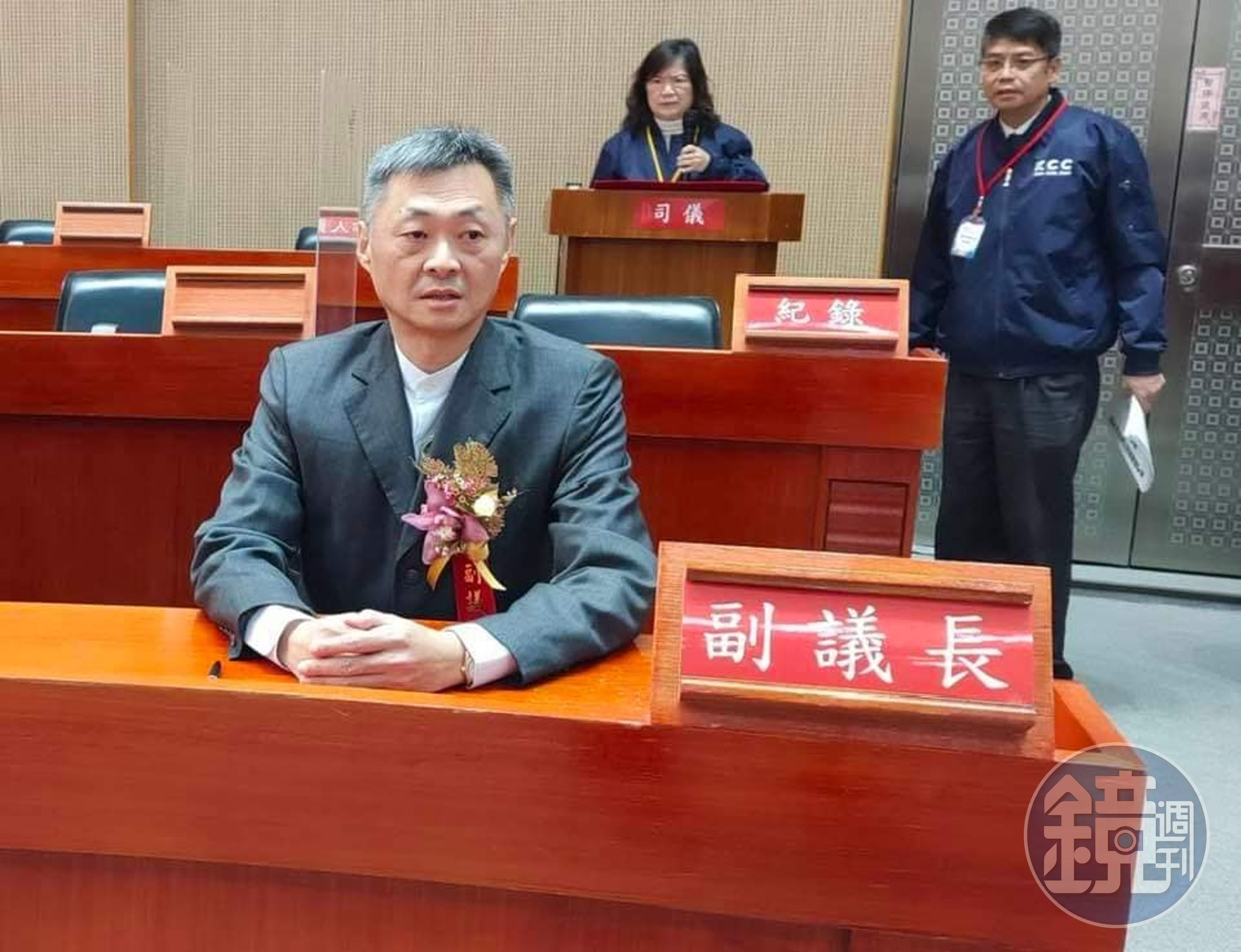 歐陽儀雄被踢爆有天道盟背景，未來可能將不得參選公職。（翻攝自歐陽儀雄臉書）