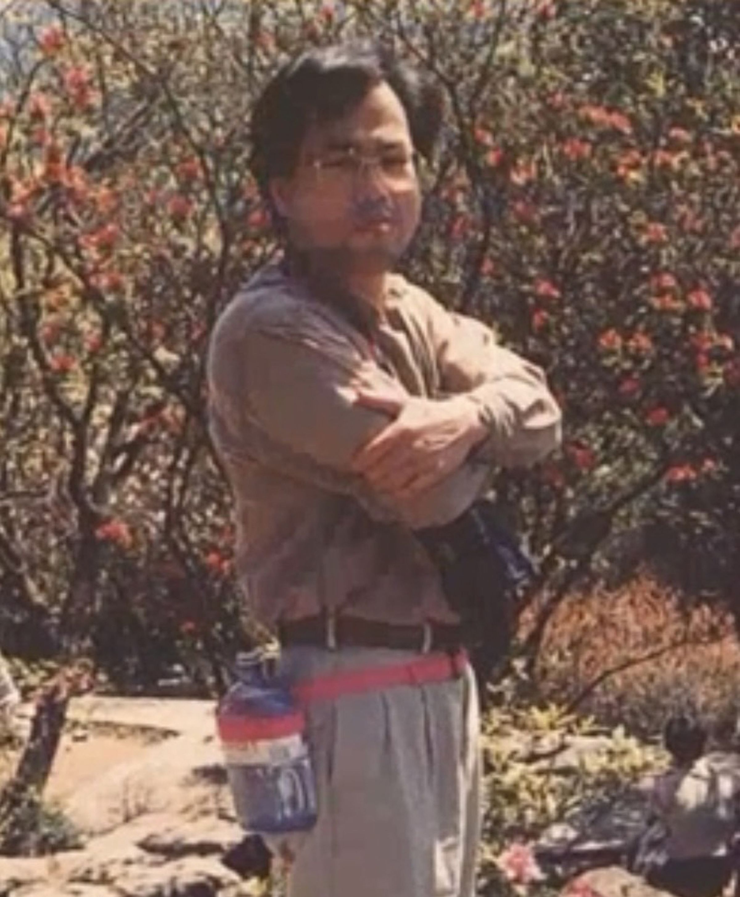梁家銘初次創業時，研發了可攜式礦泉水，一度在超商上架。（梁家銘提供）