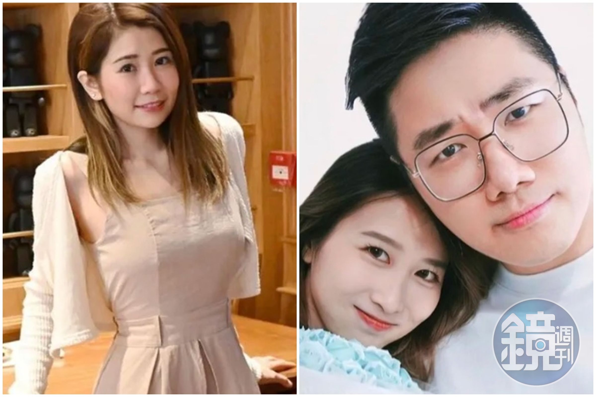 阿晶生前曾指控遭前男友兼微辣藝人加蔥逼迫墮胎,事後就傳出噩耗,讓不少網友湧入加蔥IG痛斥殺人凶手。(翻攝自阿晶、加蔥IG)