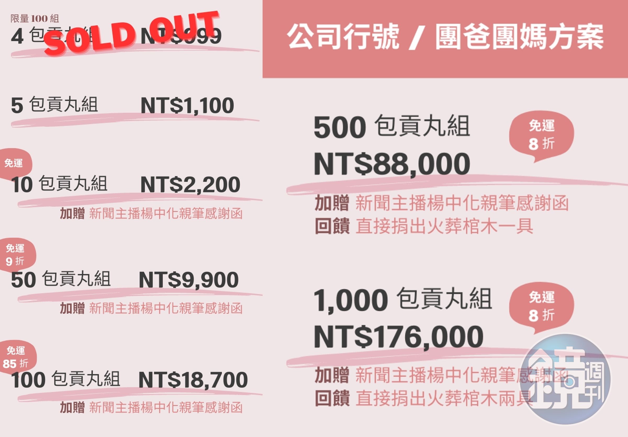 楊中化希望把公益善舉放到最大。(楊中化提供)