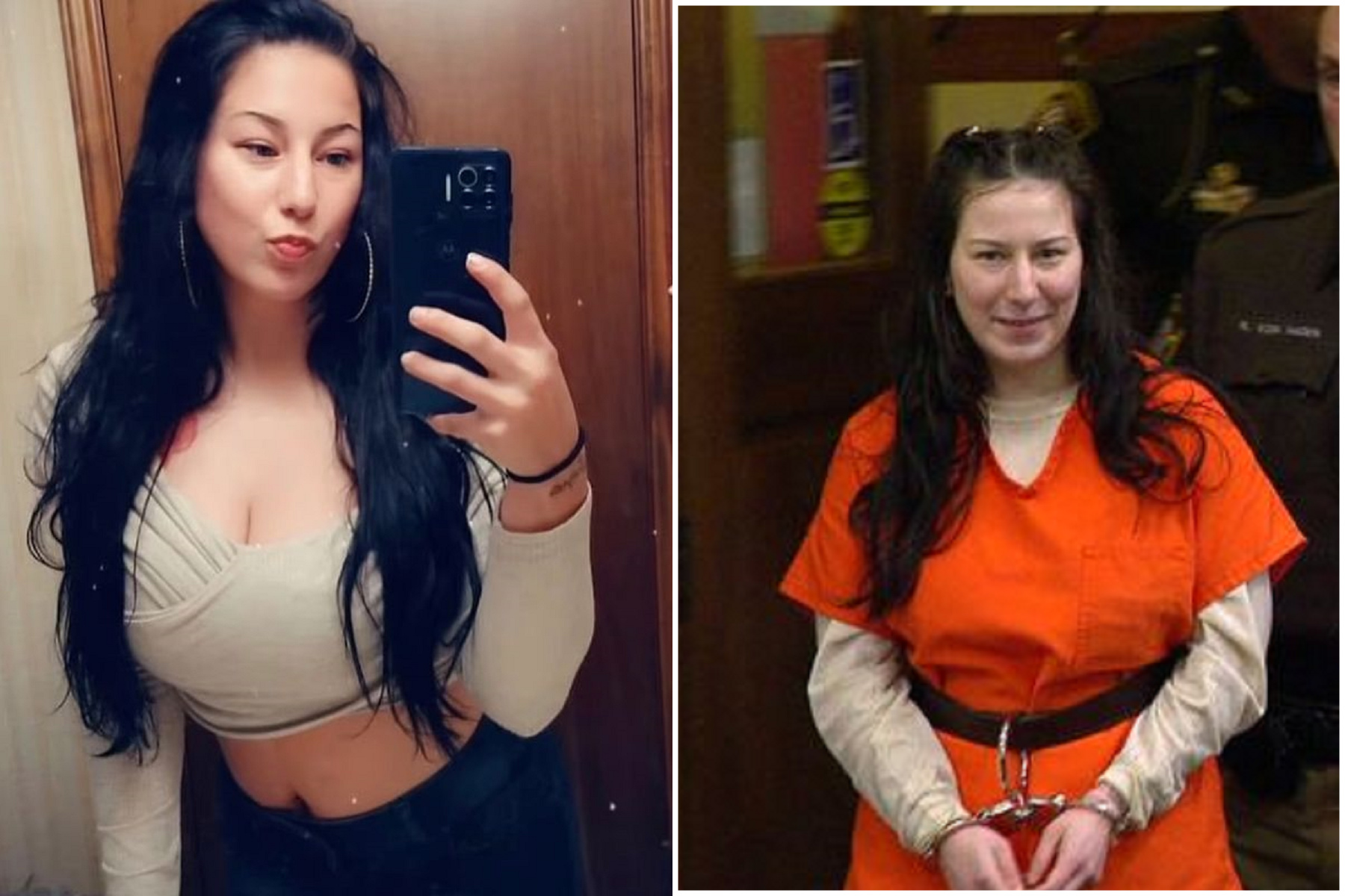 變態爆乳女「騎驢式性愛」把男友玩到死，還持續姦屍口愛邊砍人頭。（翻自《每日星報》）