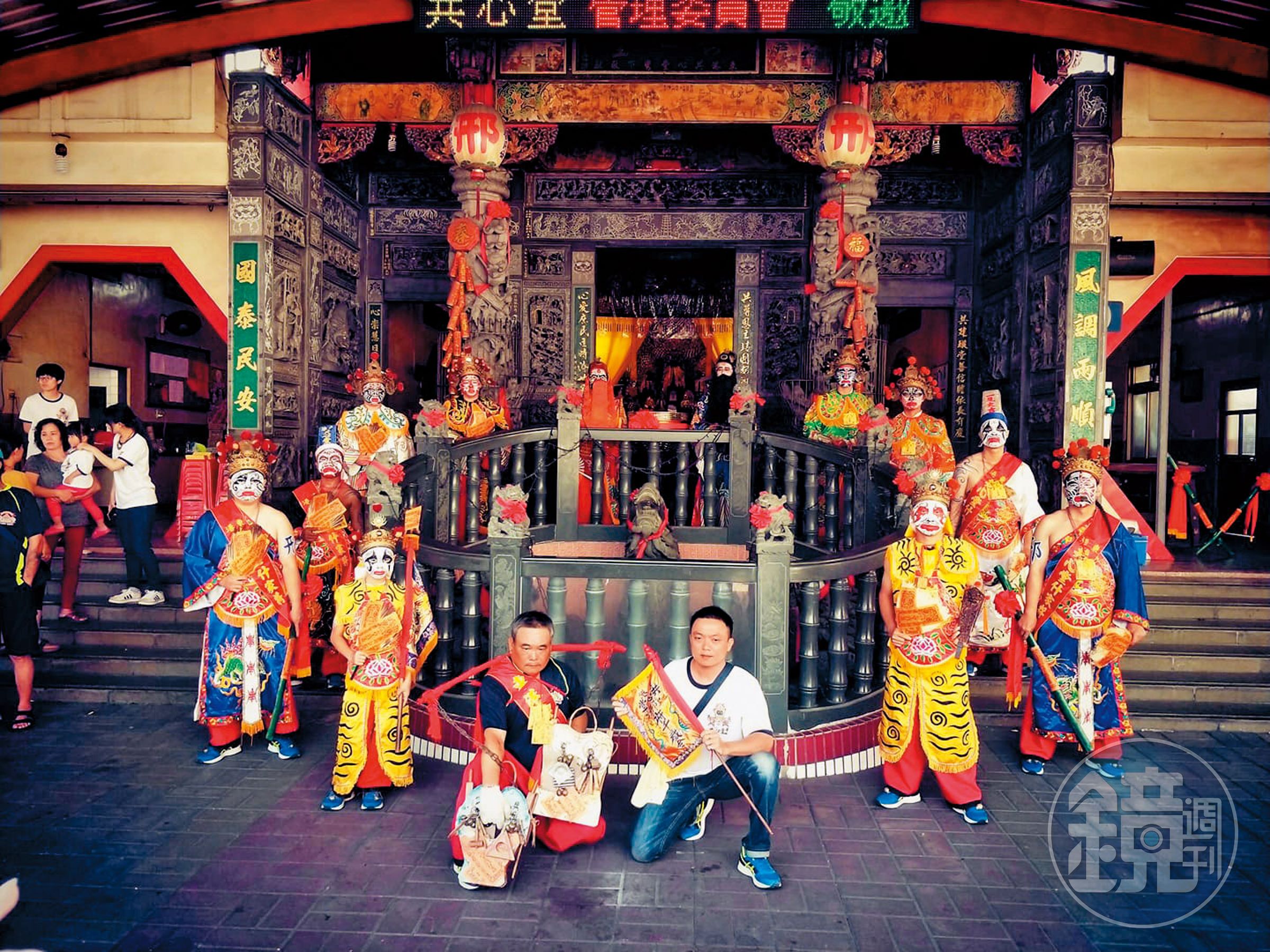 承辦員警前往檺林宮（圖）請邢府千歲協助後，案情露出曙光。（翻攝共心堂邢府五千歲臉書）