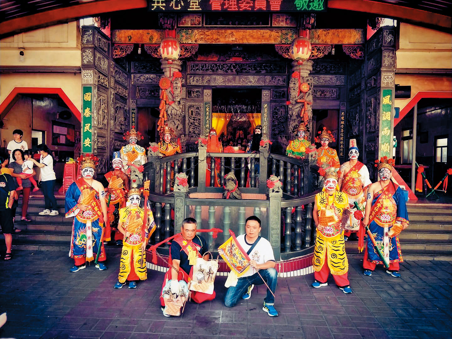 承辦員警前往檺林宮（圖）請邢府千歲協助後，案情露出曙光。（翻攝共心堂邢府五千歲臉書）