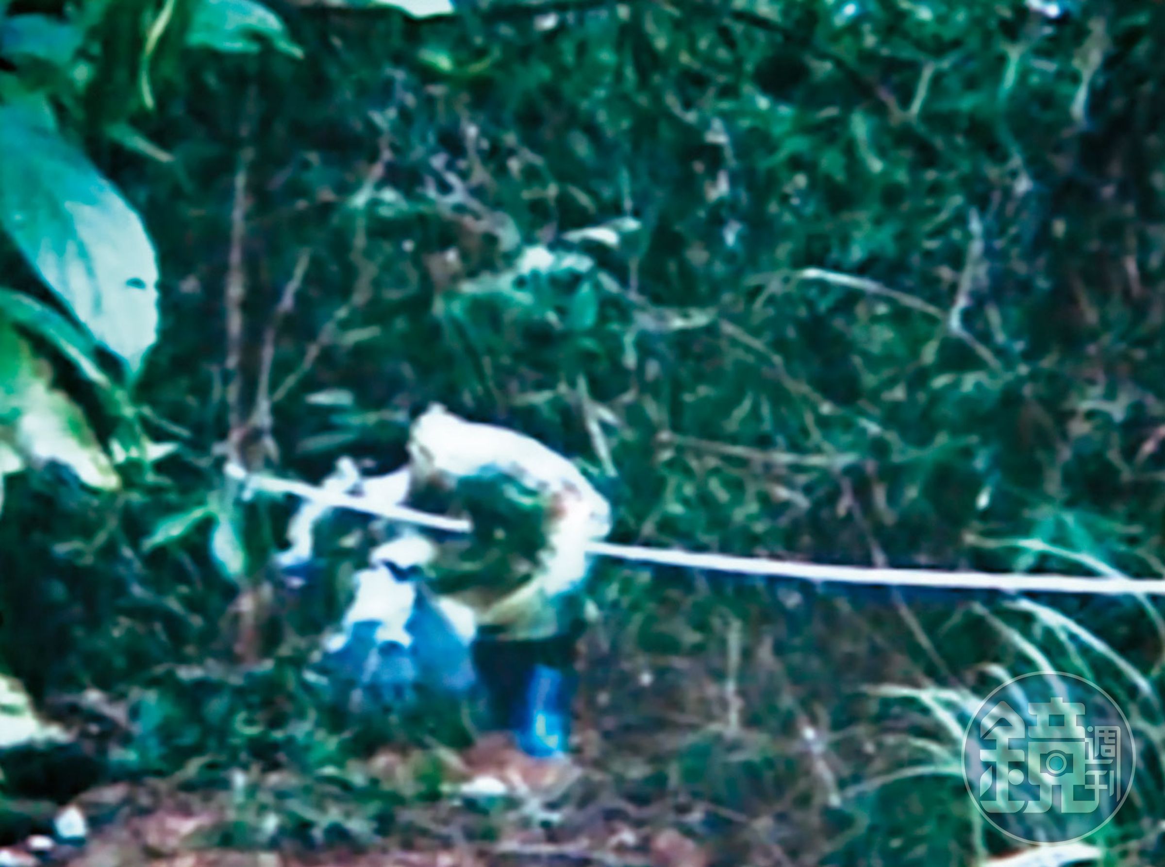 鄭姓死者被父親殺害後，棄屍屏東獅子鄉山區，2個多月後被獵人發現。（東森新聞提供）