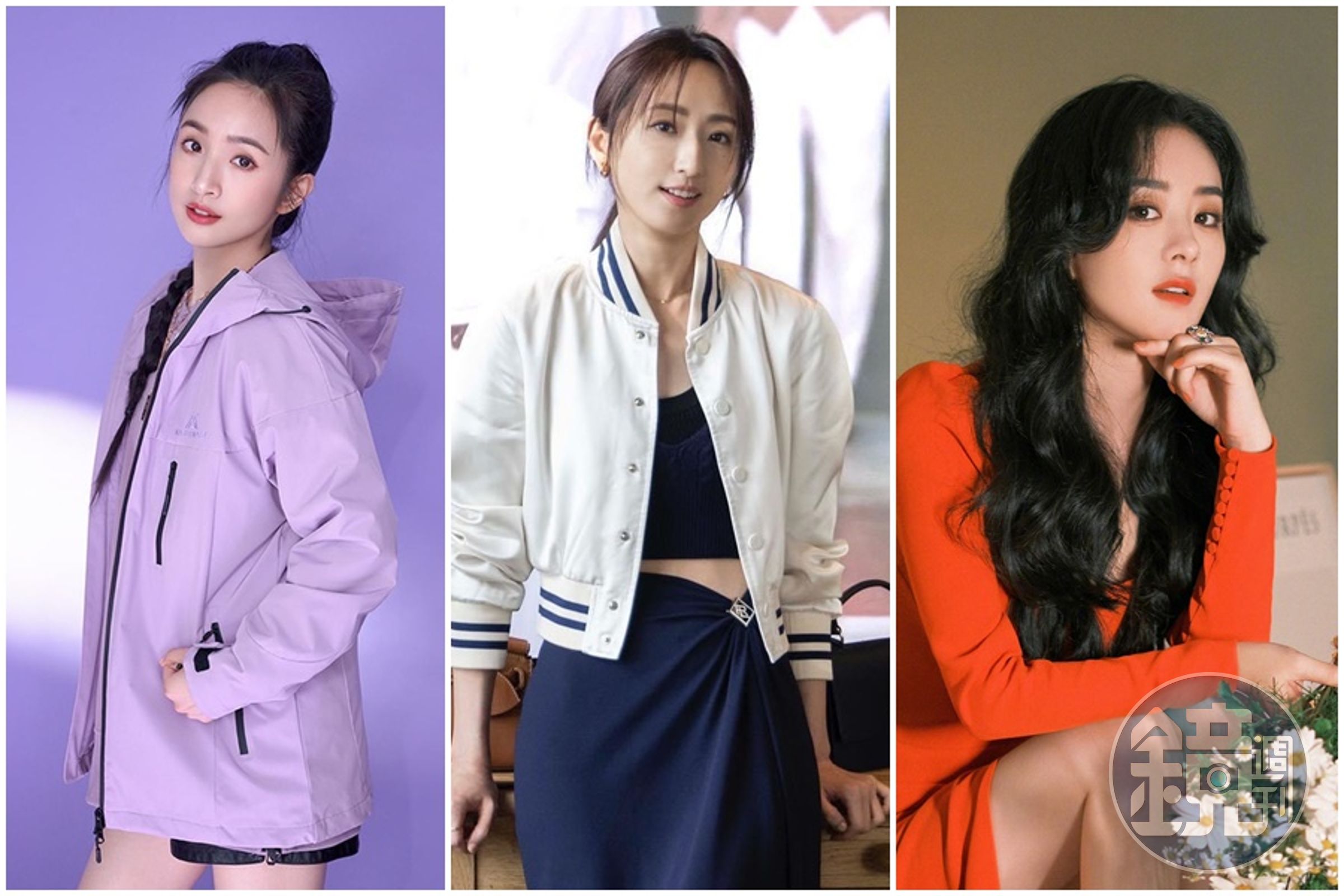 林依晨、柯佳嬿、趙麗穎等女星私下都很節儉。（翻攝自林依晨、柯佳嬿臉書、趙麗穎微博）