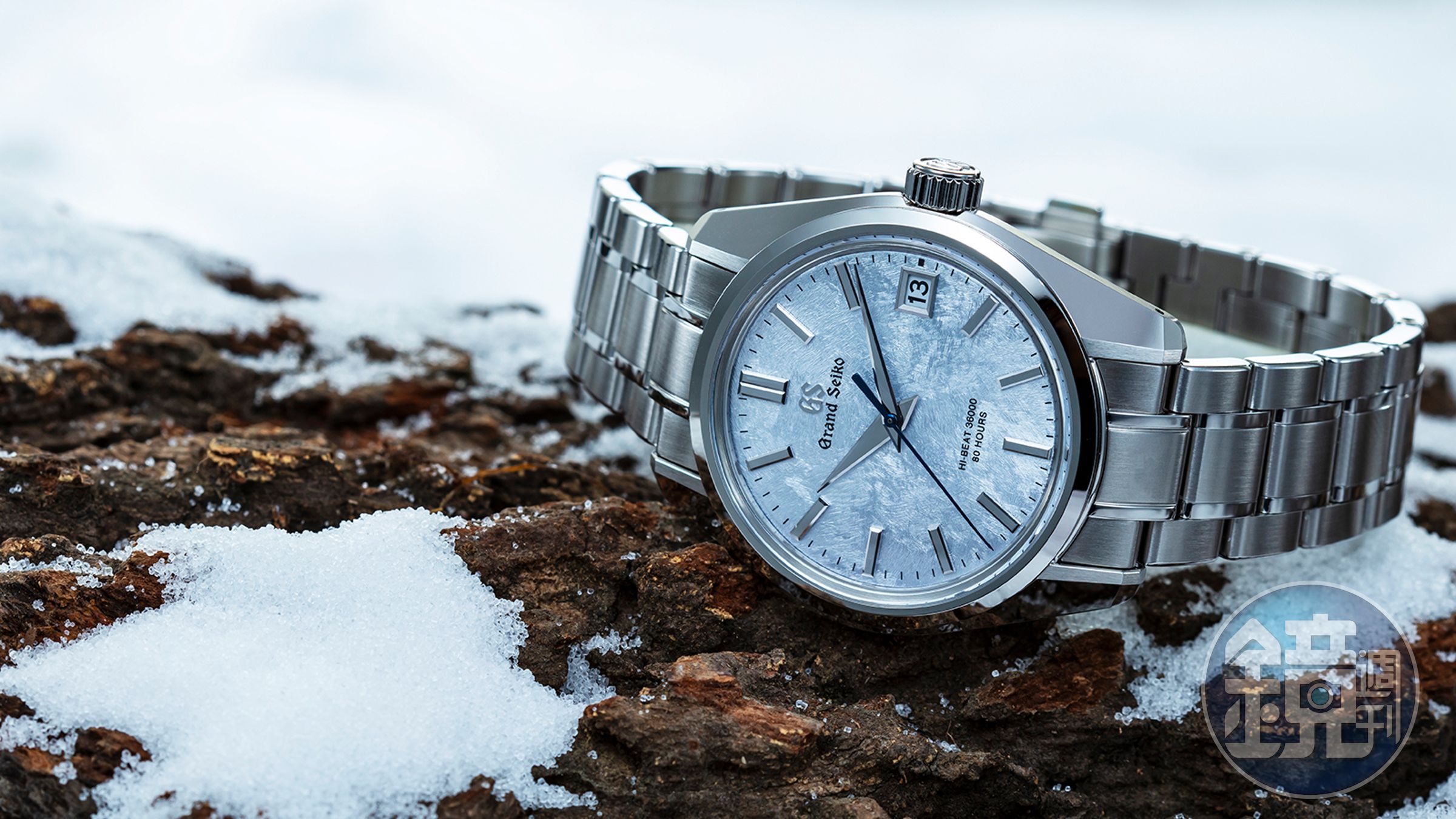 Grand Seiko Heritage Collection｜型號SLGH013／錶徑40mm／白鋼材質／時、分、秒、日期指示／9SA5自動上鍊機芯／定價NT$280,000