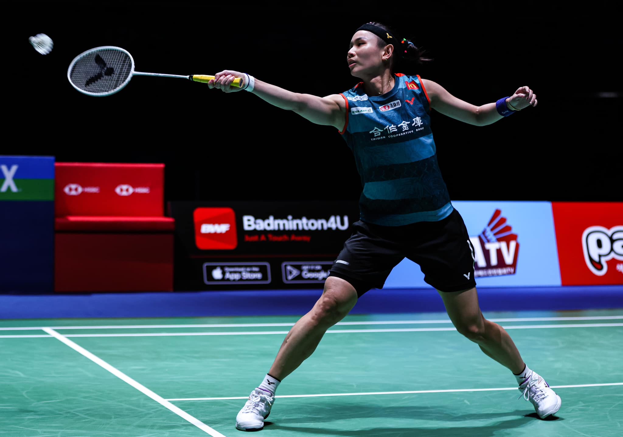 戴資穎在日本羽球公開賽4強輸給韓國天才少女安洗瑩，無緣明天的決賽。（翻攝自戴資穎/ Tai Tzu Ying臉書）