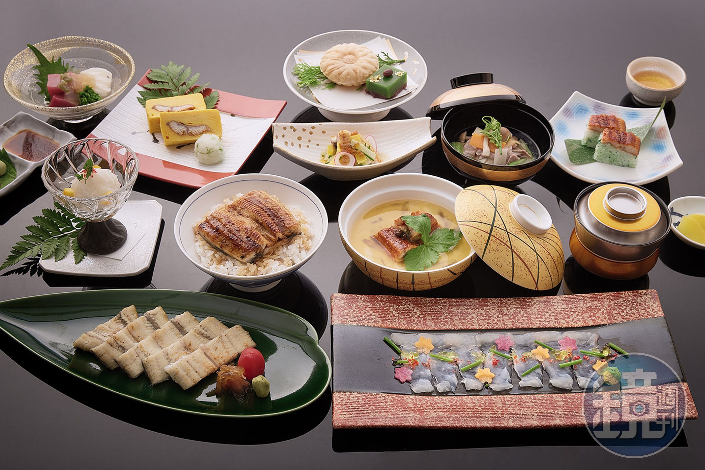 JR東日本大飯店台北的「HAYASE日本料理」即日起至8月20日，推出土用丑日「鰻魚懷石料理」。（3,800元／套餐，JR東日本大飯店台北提供）