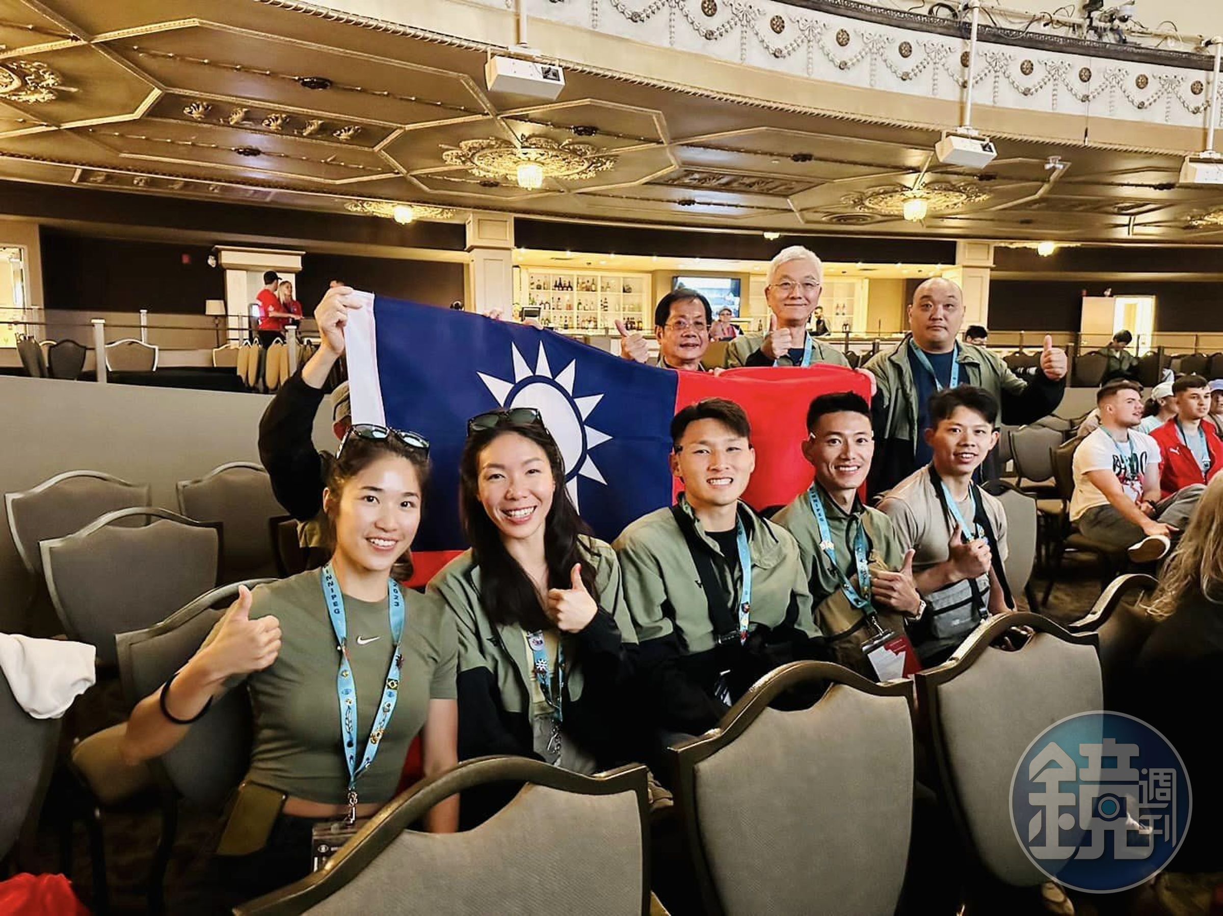 針對世界警消運動會開幕式上，爆出警政高層要求別拿出國旗，林右昌在臉書喊話「把國旗拿出來！」（翻攝自林右昌UChange臉書）