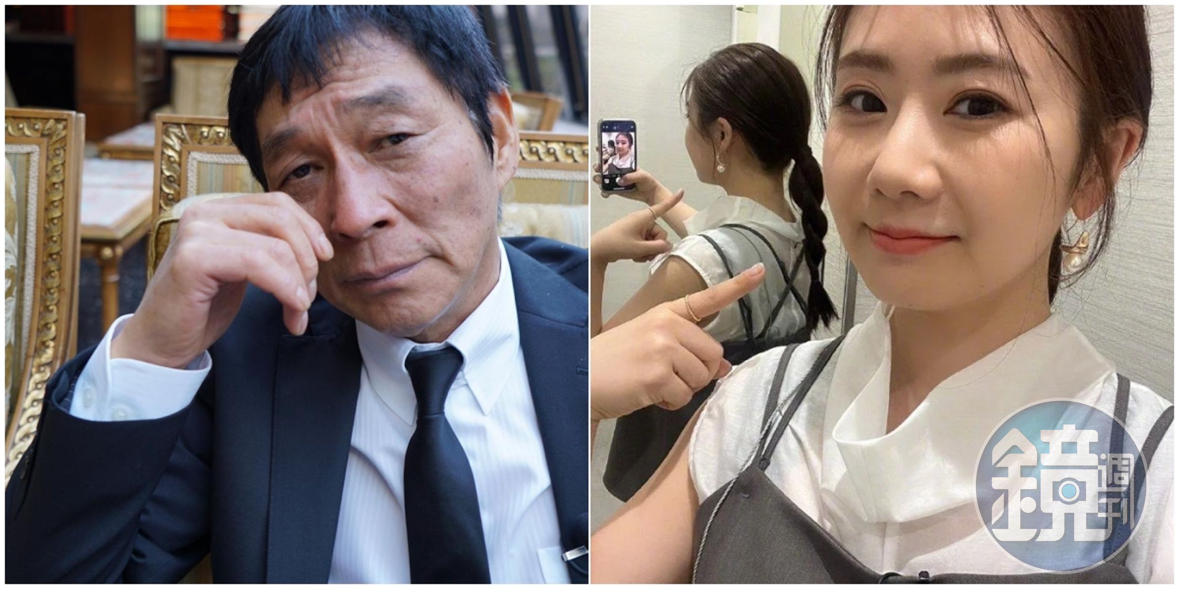 日本知名搞笑藝人被指是福原愛婚姻破裂的元凶，本尊無奈苦笑回應。（翻攝自 @sanma_santaku、福原愛微博）