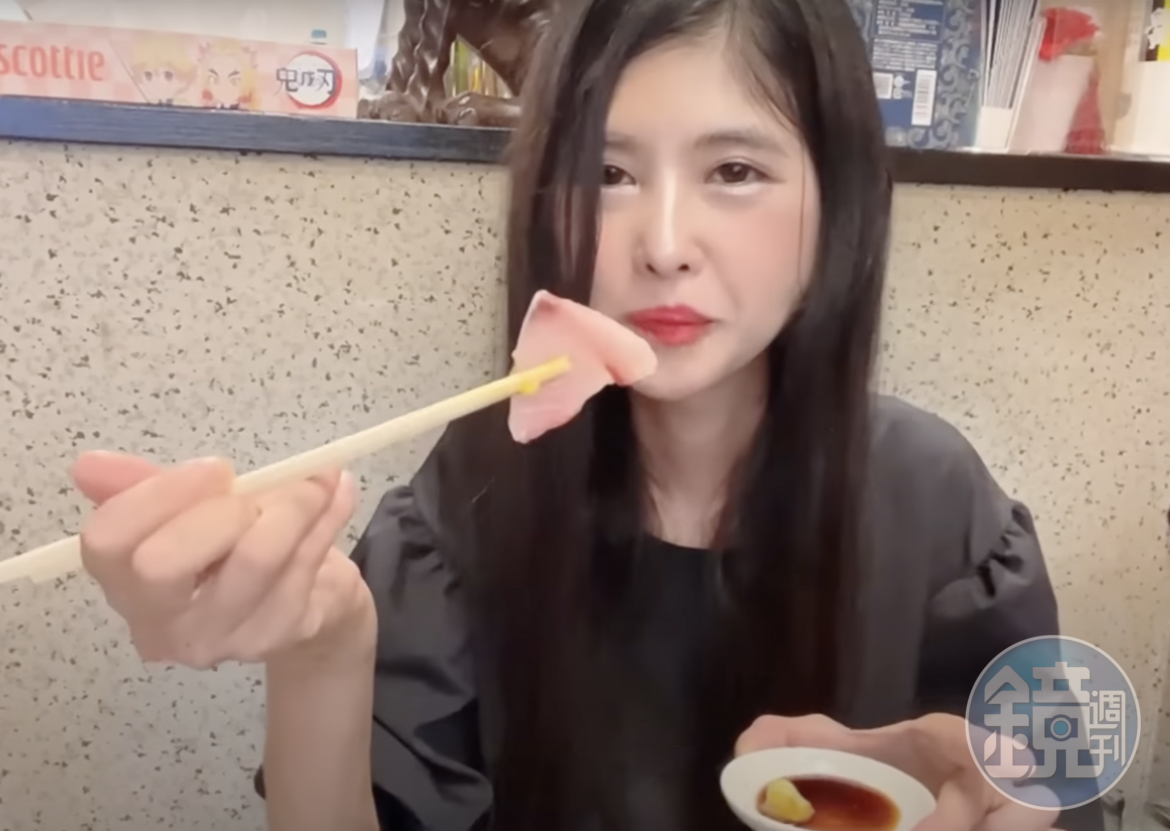 日本大胃女王高橋知成驚傳猝逝。（翻攝自高橋ちなり【大食い酒飲み愛煙家】YT頻道）