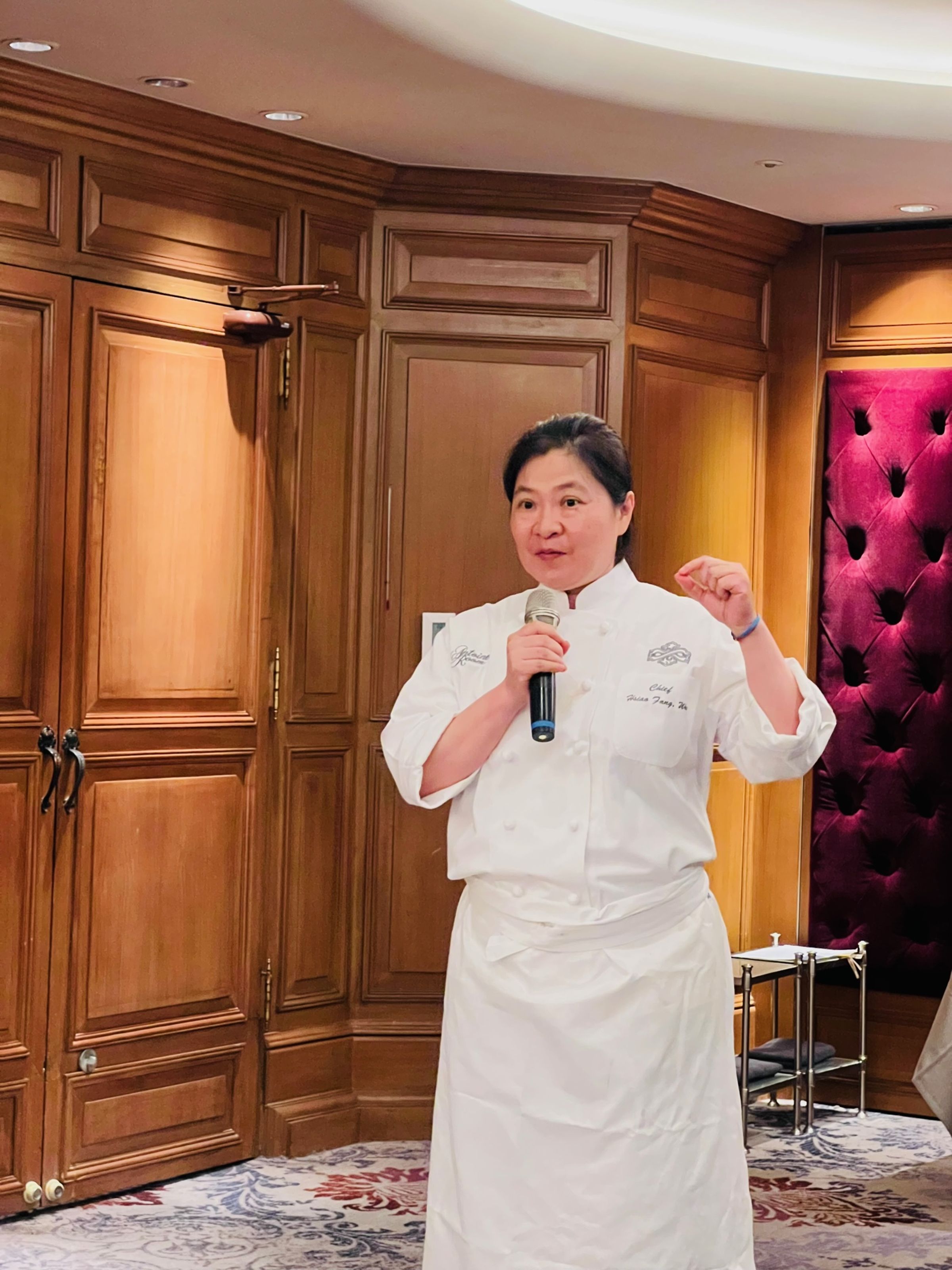 吳小芳主廚為安東廳設計了一整套夏季菜單，滋味令人驚喜。