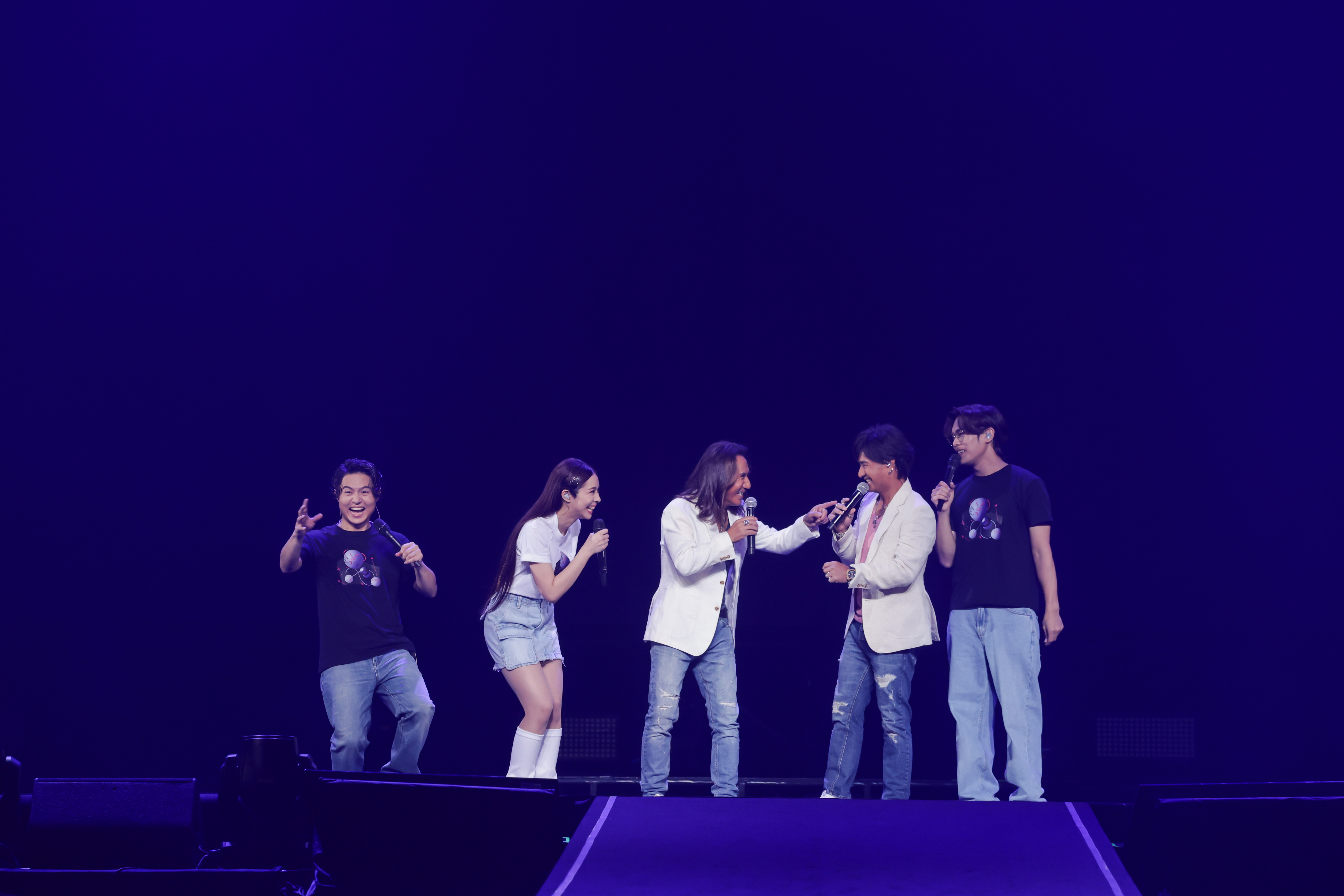 動力火車擔任告五人嘉賓,笑說等這天等了20多年。(相信音樂提供)