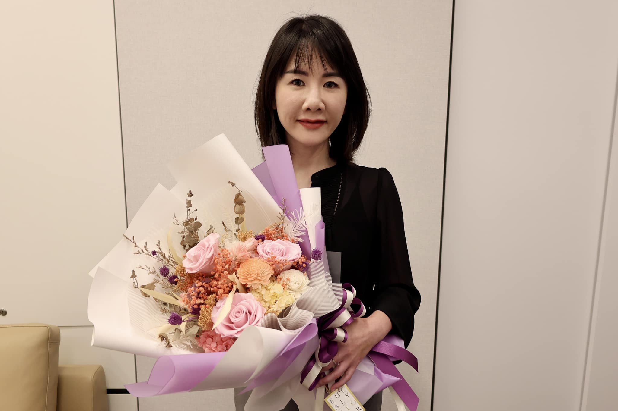 謝衣鳯對於弟弟謝典林退出國民黨，表示深感惋惜。（翻攝謝衣鳯臉書）