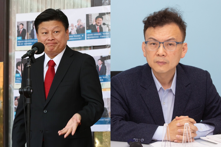 國民黨立委傅崐萁（左）、鄭正鈐（右）日前分別遭到2媒體人控性騷，不過國民黨與北市府勞動局似乎都難以懲處。（本刊資料照）