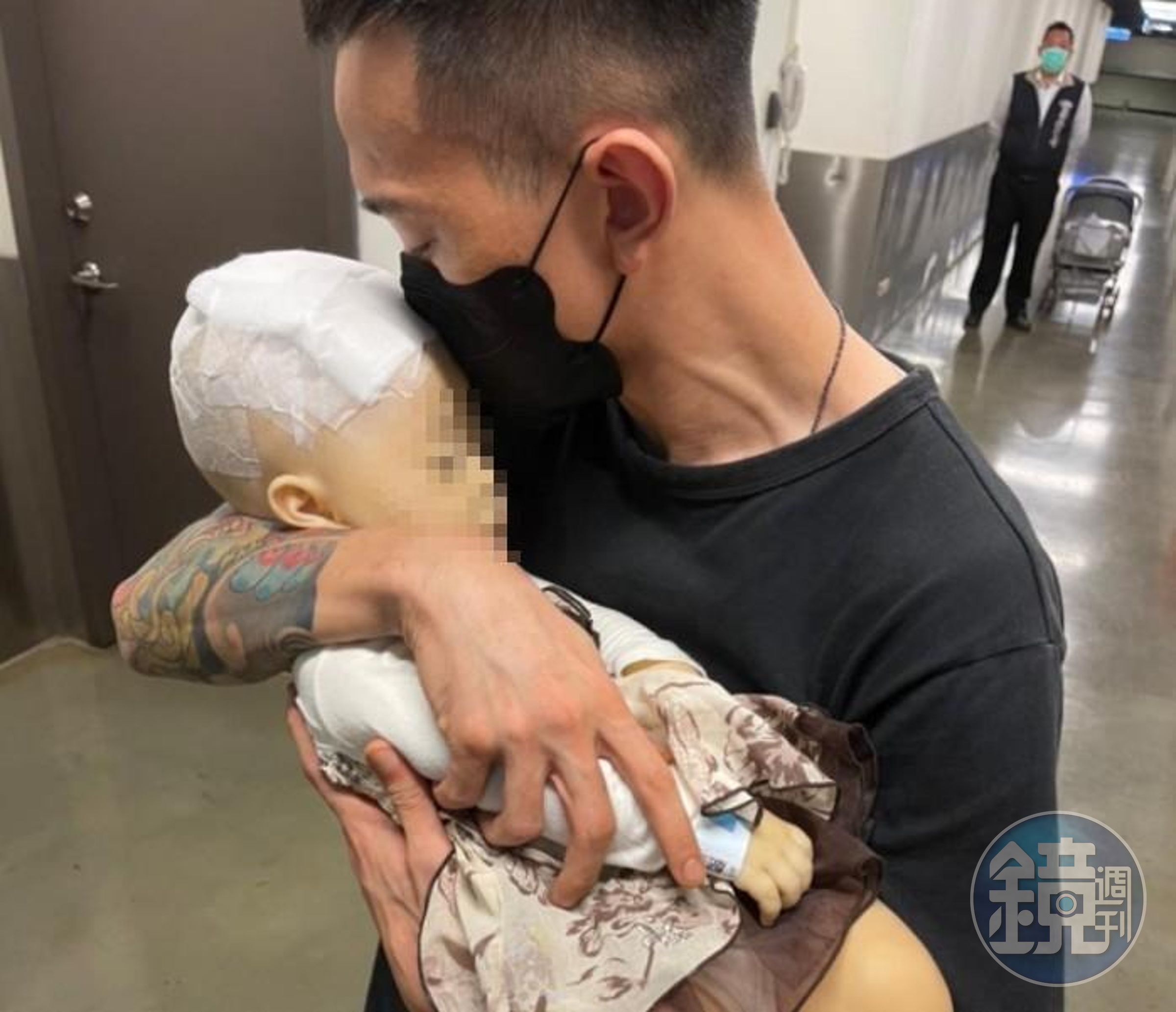 高雄女嬰猝死，生父彫博（圖）被驗出毒品反應，案情大翻轉；成為眾矢之的的蔡姓保母近日出面淚訴2年來的陰影。（翻攝自彫博臉書）