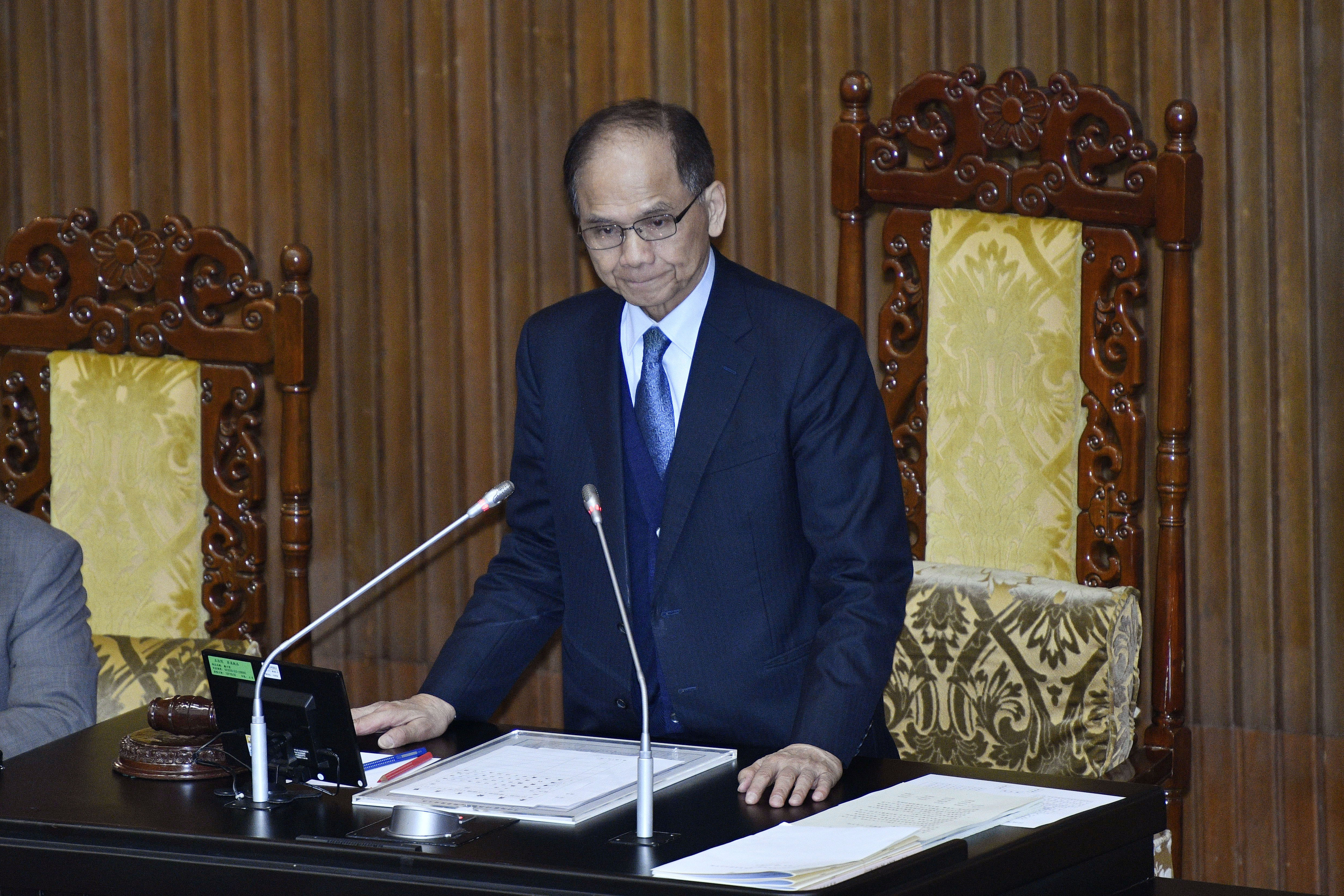 立法院今審理《性騷擾防治法》修法條文，最終三讀通過部分條文。圖為立法院長游錫堃。（本刊資料照）