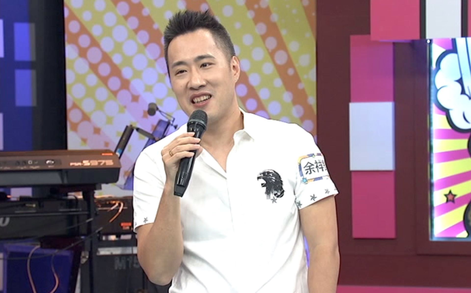 余祥銓錄影分享求婚過程困難重重。（中天提供）