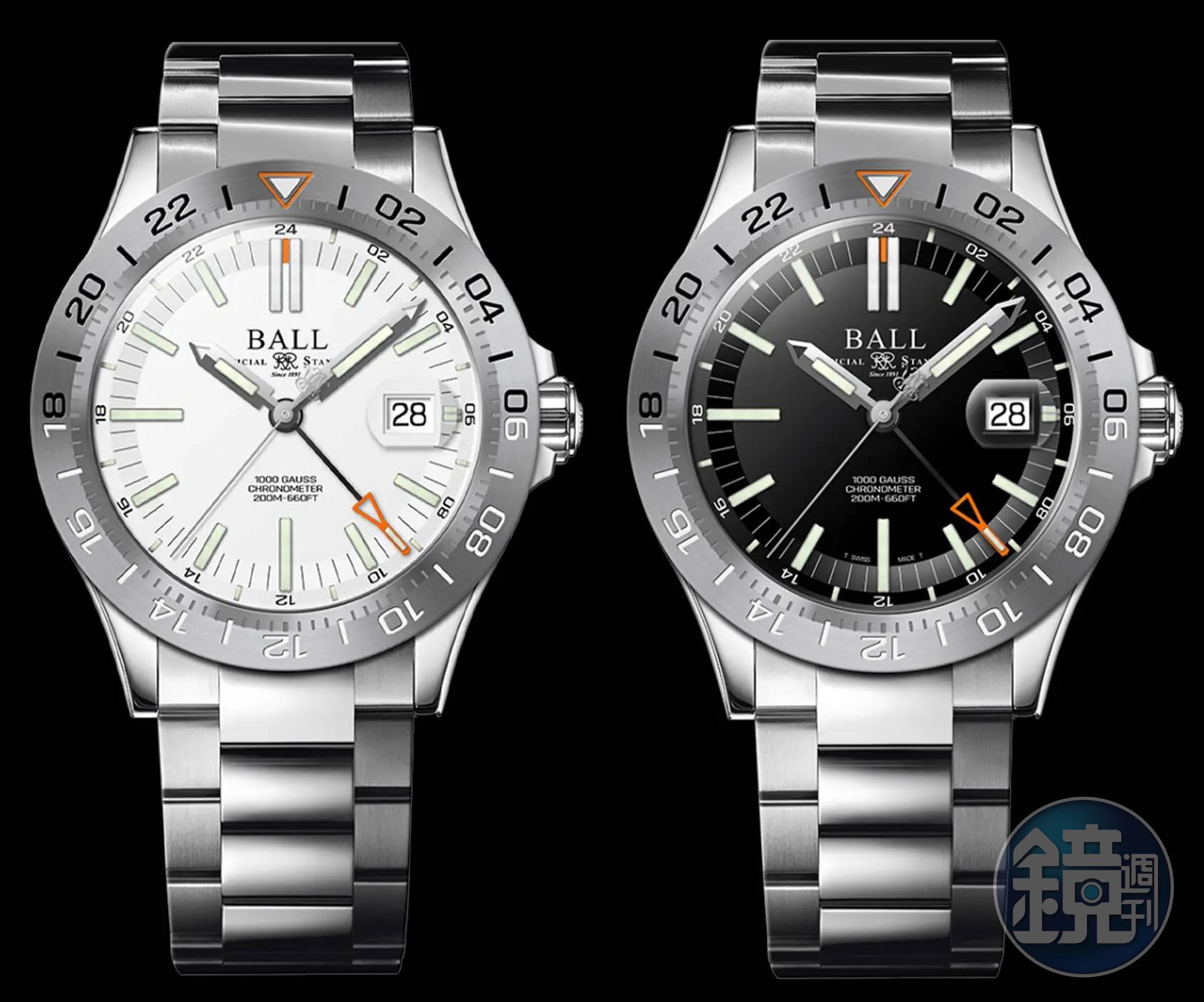 BALL Watch Engineer III Outlier 904L精鋼錶圈錶款，定價約NT$100,800。