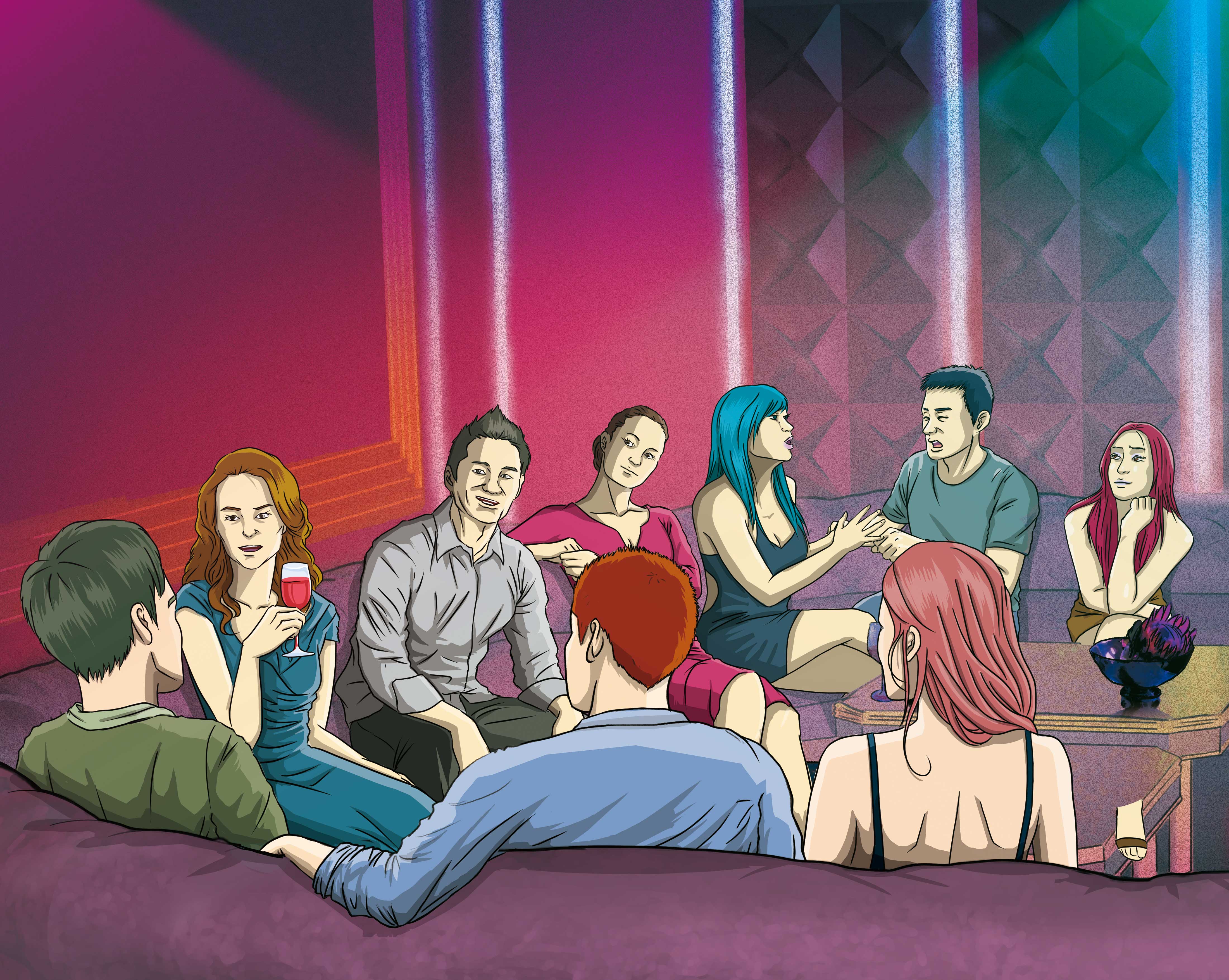 電腦業都以招待喝花酒等方式，行賄衛福部轄下的醫院資訊人員。