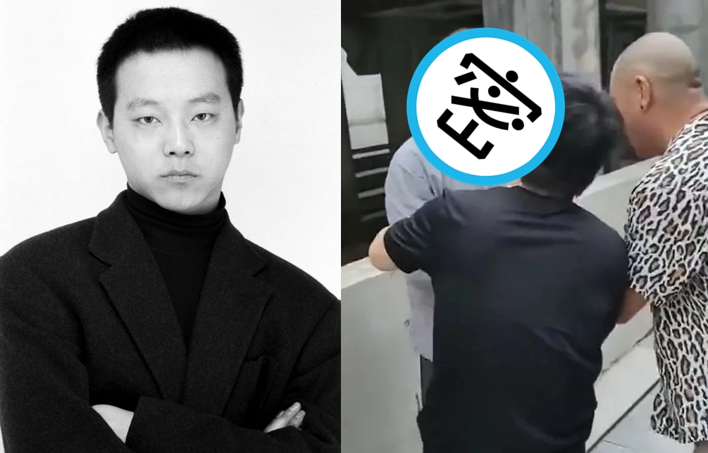 曾是中國知名的搖滾天王竇唯，近日被網友在上海偶遇，蒼老形象讓人震驚。（翻攝微博）