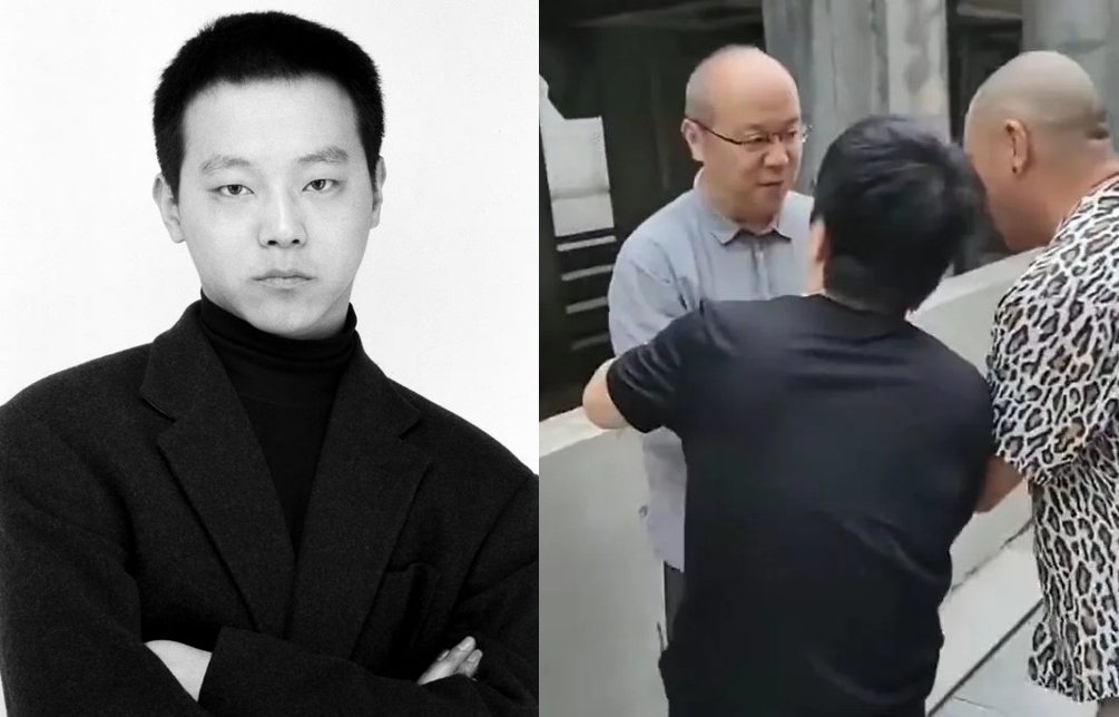 竇唯曾經氣質憂鬱,是帥氣的搖滾青年,如今中年卻變成發福禿頭大叔。(翻攝微博)