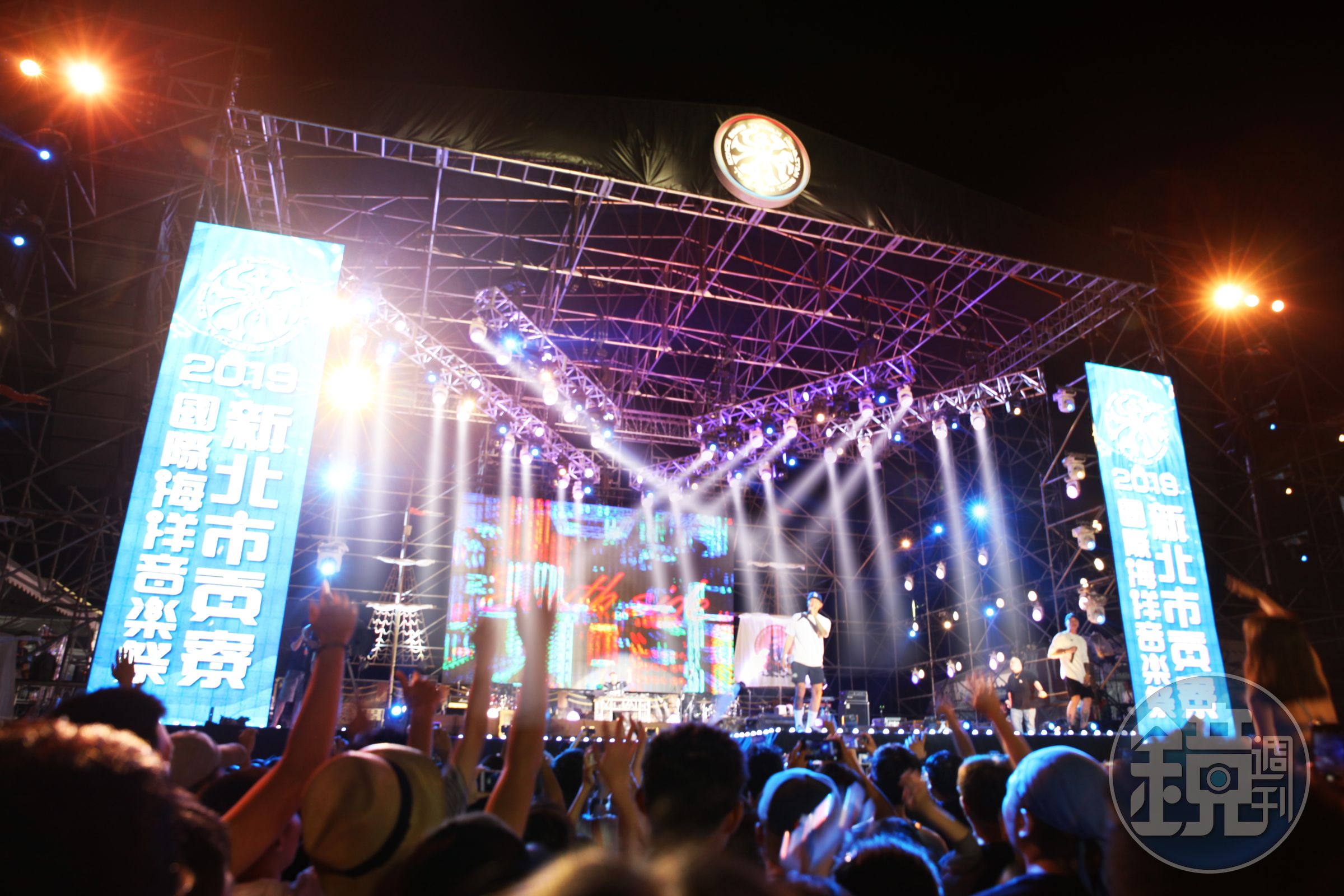 2023貢寮海洋音樂祭因颱風宣布延期至9月中旬。（新北觀光旅遊局提供）