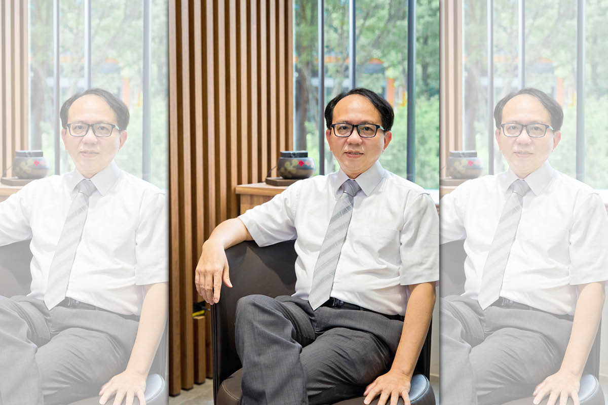 宜特董事長暨總經理余維斌毫不猶豫地自行砍掉低毛利業務，讓公司營運得以脫胎換骨，獲利顯著成長。（宜特提供）