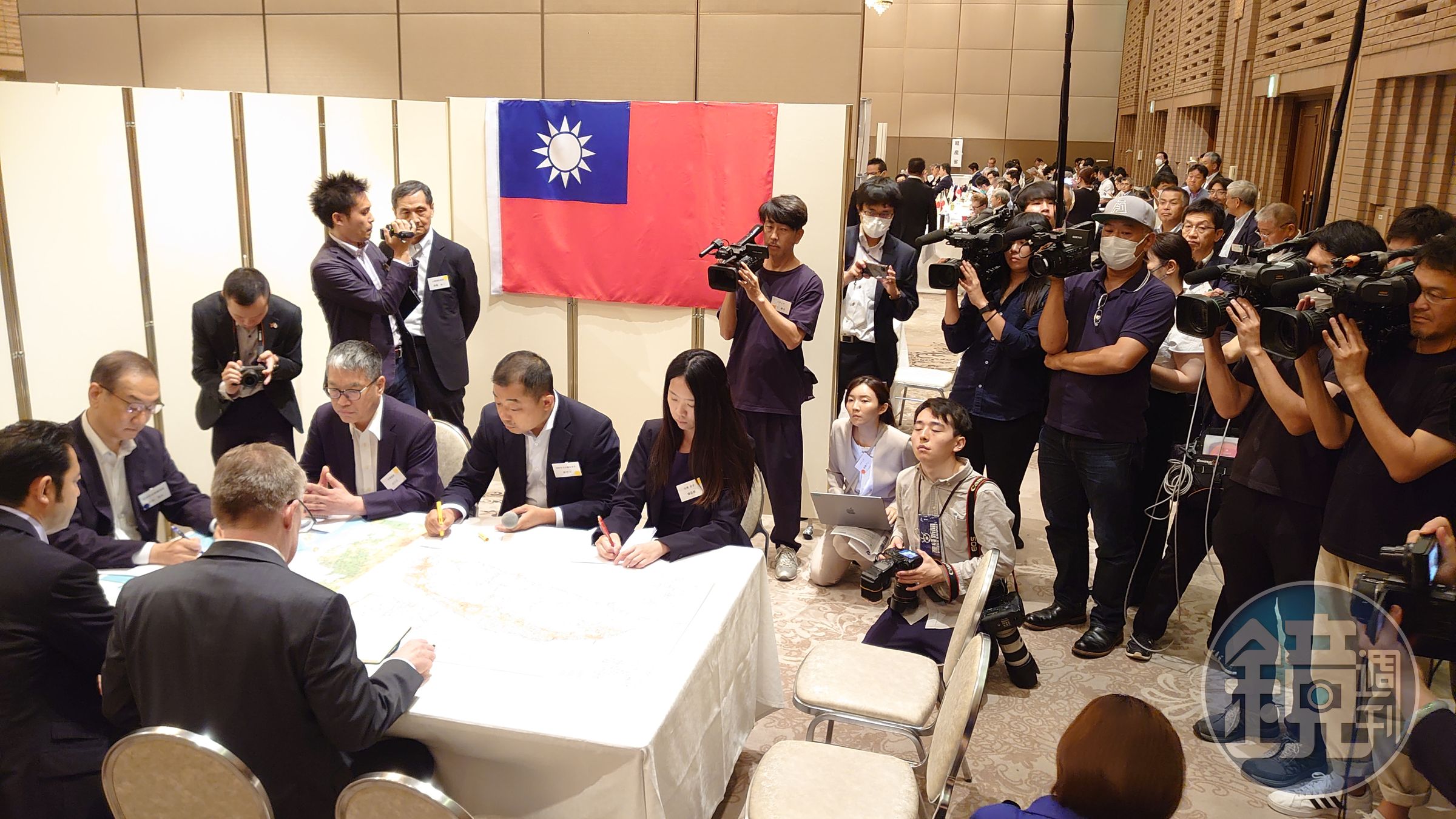 「日本戰略研究論壇」(JFSS)舉行為期兩天的兵棋推演,台日雙方都共同體認,目前雙方在緊急狀況時的對話管道不足。(國防院提供)