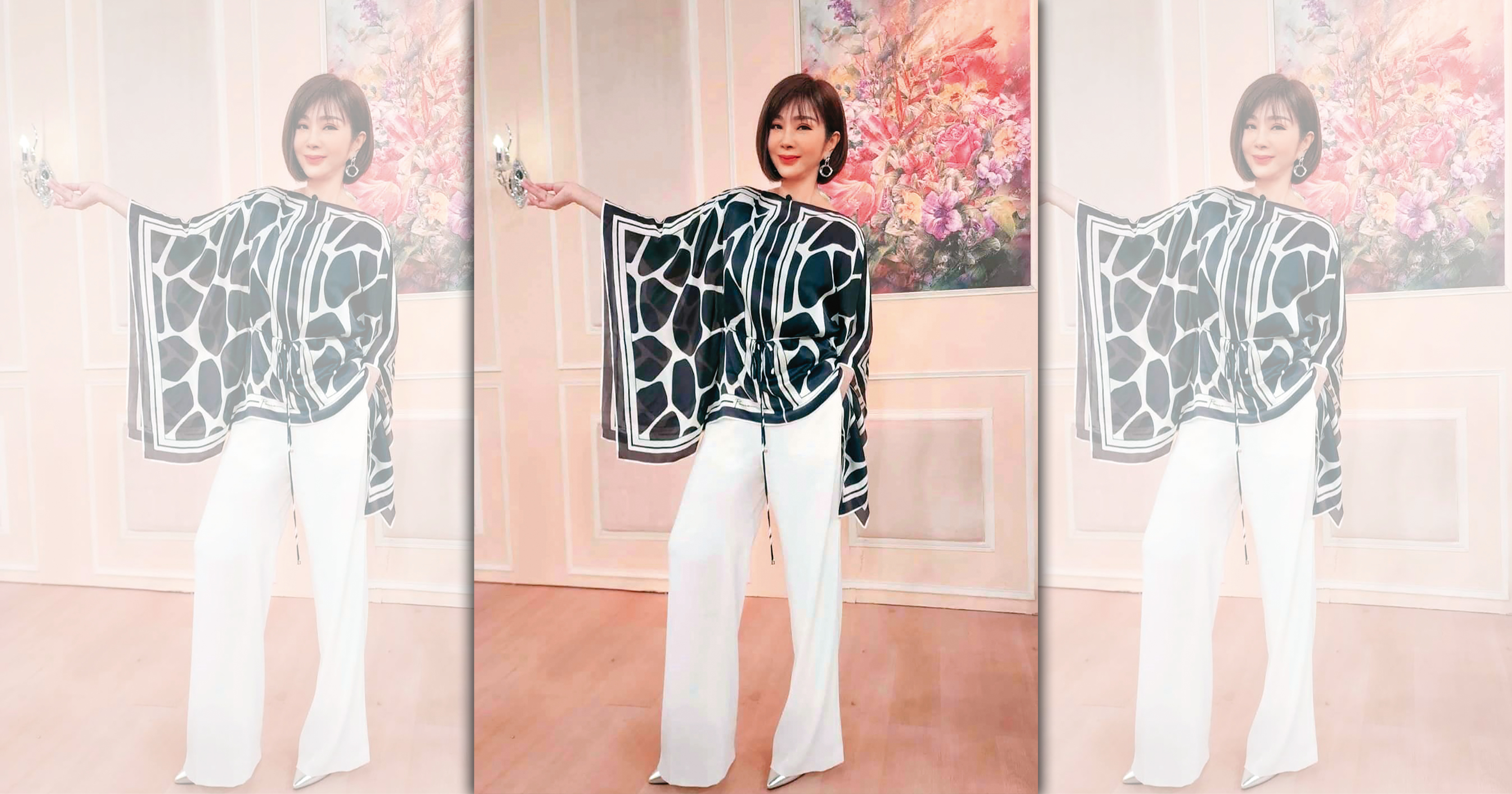 陳美鳳與前夫從交往結婚又離婚，費了上億的新台幣。（陳美鳳臉書）