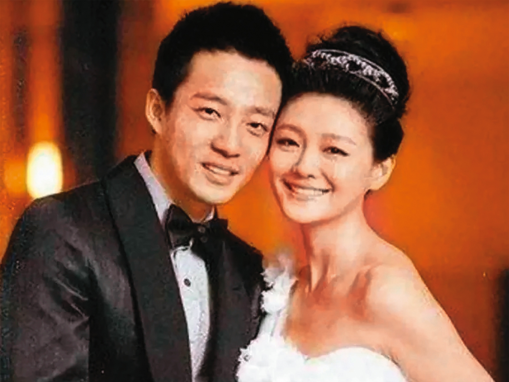 汪小菲（左）執意舉辦超豪奢海島婚禮，如今與大S（右）關係竟然鬧成如此難看，回想起來頗難以回首。（網路圖片）