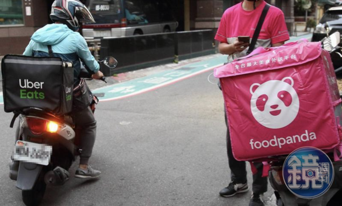 北市勞動局表示，若宣布停班即停止外送。（本刊資料照）