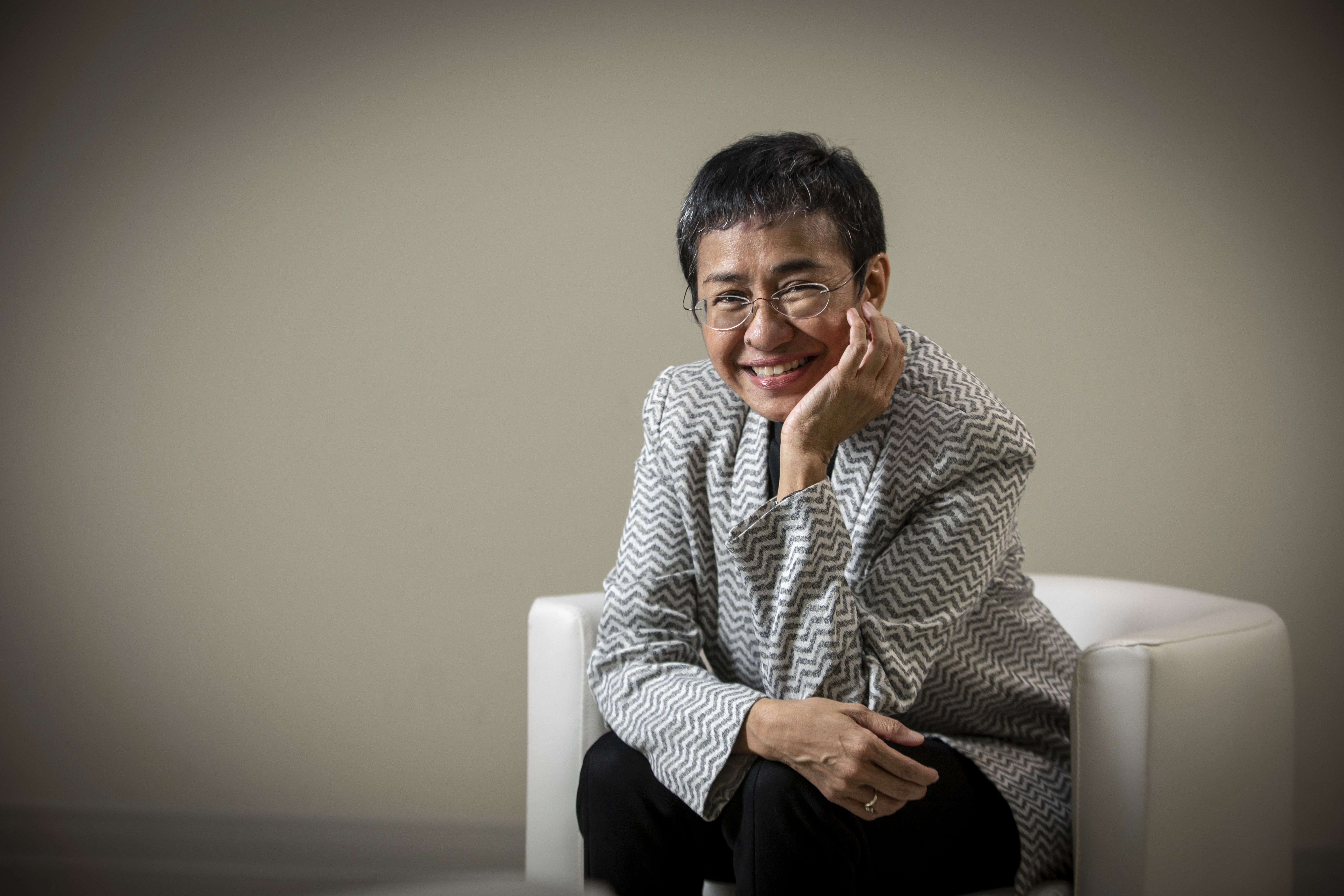 瑞薩旋風訪台，行程之餘抽空受訪，坦言自己十分關注中國對台灣的威脅。